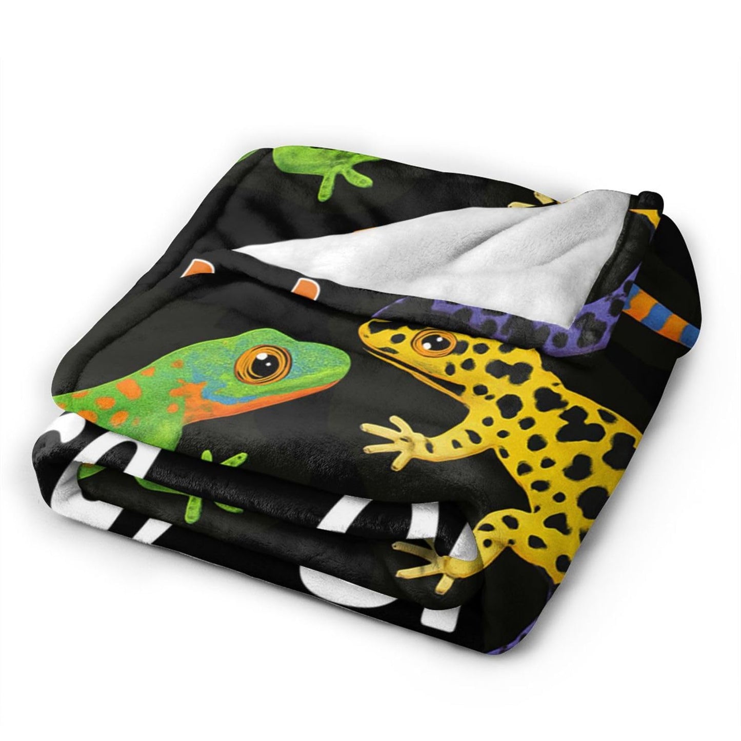 Baegopa Lizard Blanket Gifts Reptiles Lovers Throw 50"X40"
