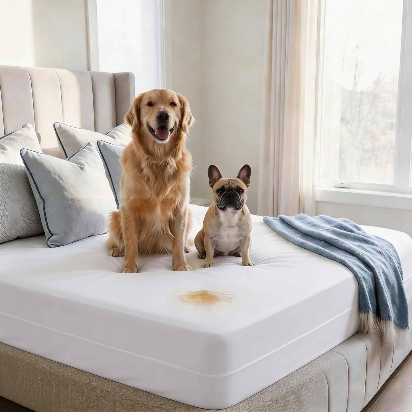 Mattress Encasement Twin XL, Mattress Protector Zippered Premium Quality Hypoallergenic Encasement-Fully Encased-9 Inches Deep