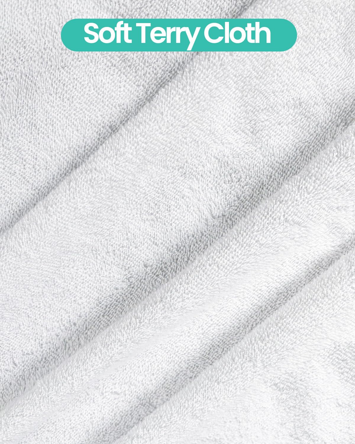 【Dorms Hotel Exclusive】 Twin XL Mattress Protector 39"x80" Fits 10/11/12 in Deep, Zipper, Waterproof, Terry Top Pocket Spring Mattress Cover Encasement