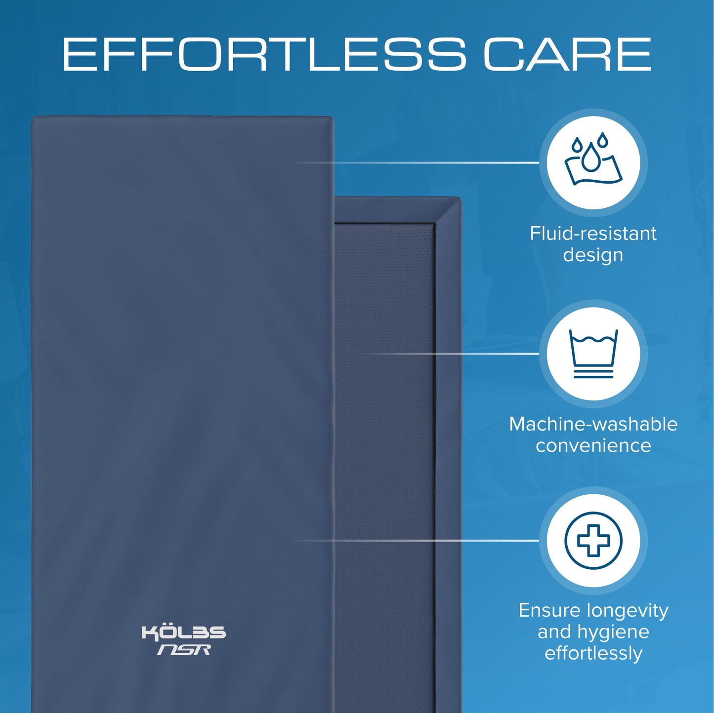 Kölbs NSR Long Term Care Pressure Redistribution Foam Medical Hospital Mattress, for Bedsore Treatment Nursing Homes and at Home Care