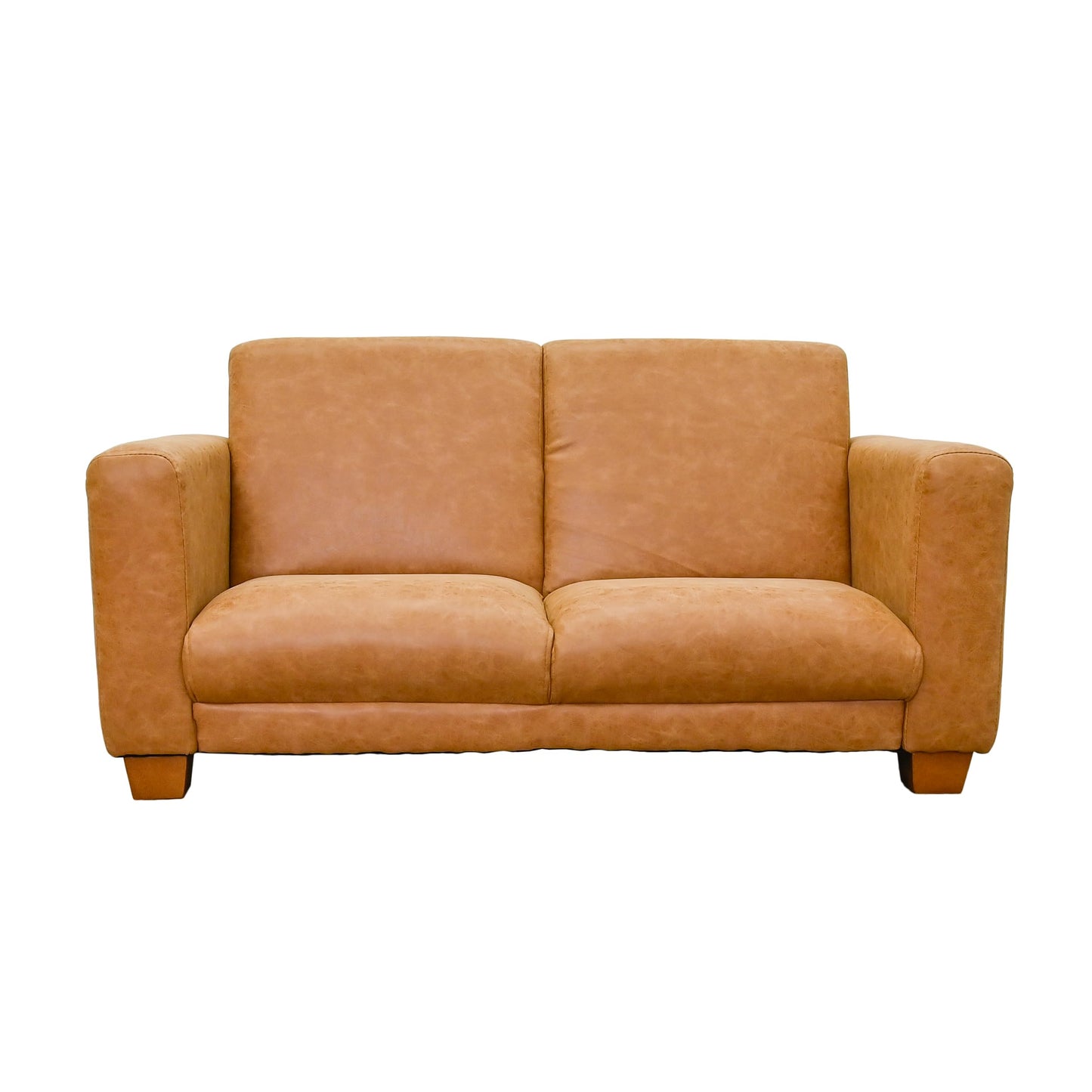Children's Factory As We Grow Modern Kids Sofa - Flexible Classroom Seating for Elementary Education, Adjustable Educational Furniture for Daycare and Preschool, Faux Distressed Leather Brown