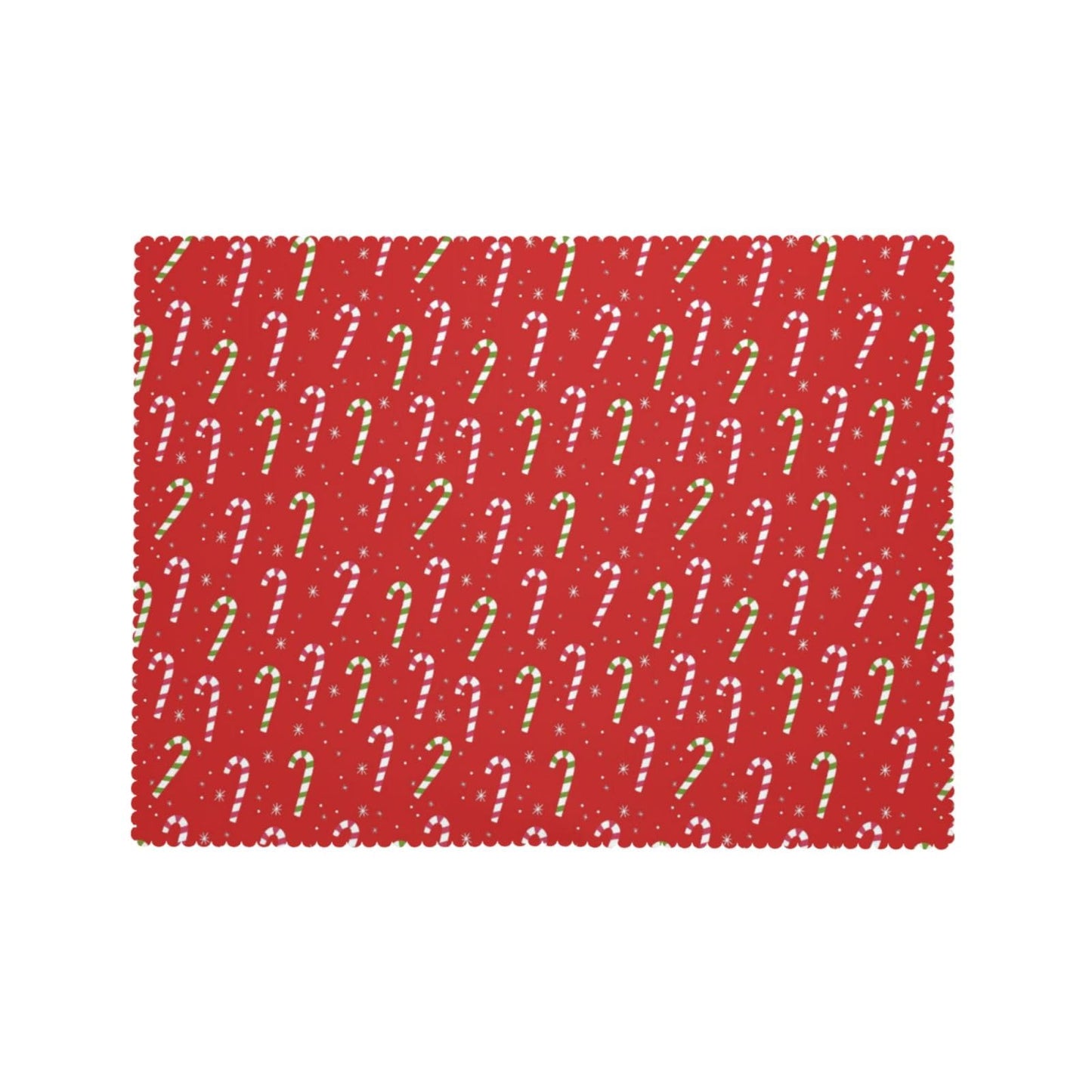 XIOURERY Festive Christmas Table Cloths Decorative for Dining Room, Candy Cane Star Washable Tablecloth for Home, Restaurant, Outdoor Party Table Cover 54x72 Inch