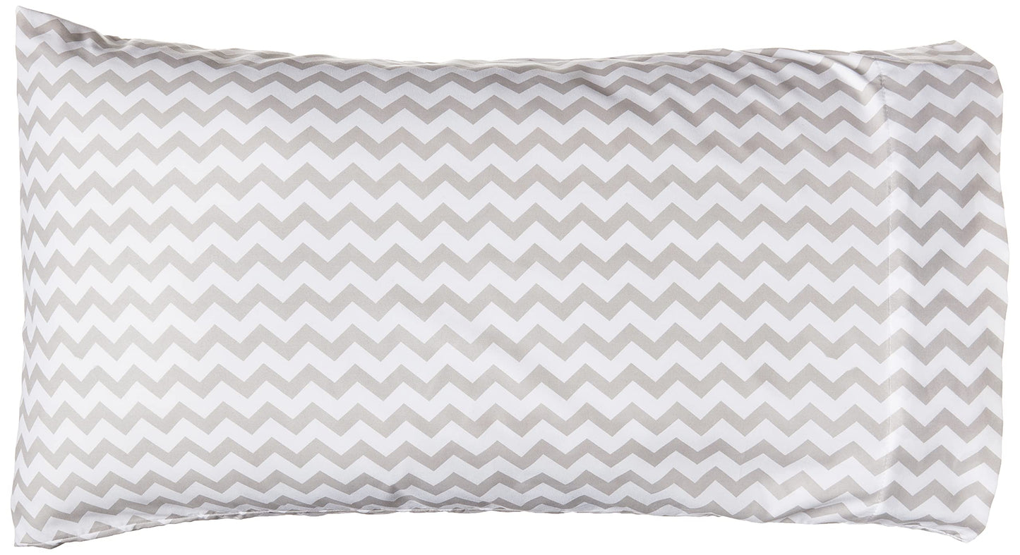 King Size Sheets - Breathable Luxury Bed Sheets with Full Elastic & Secure Corner Straps Built In - 1800 Supreme Collection Extra Soft Deep Pocket Bedding Set, Sheet Set, King, Chevron Gray