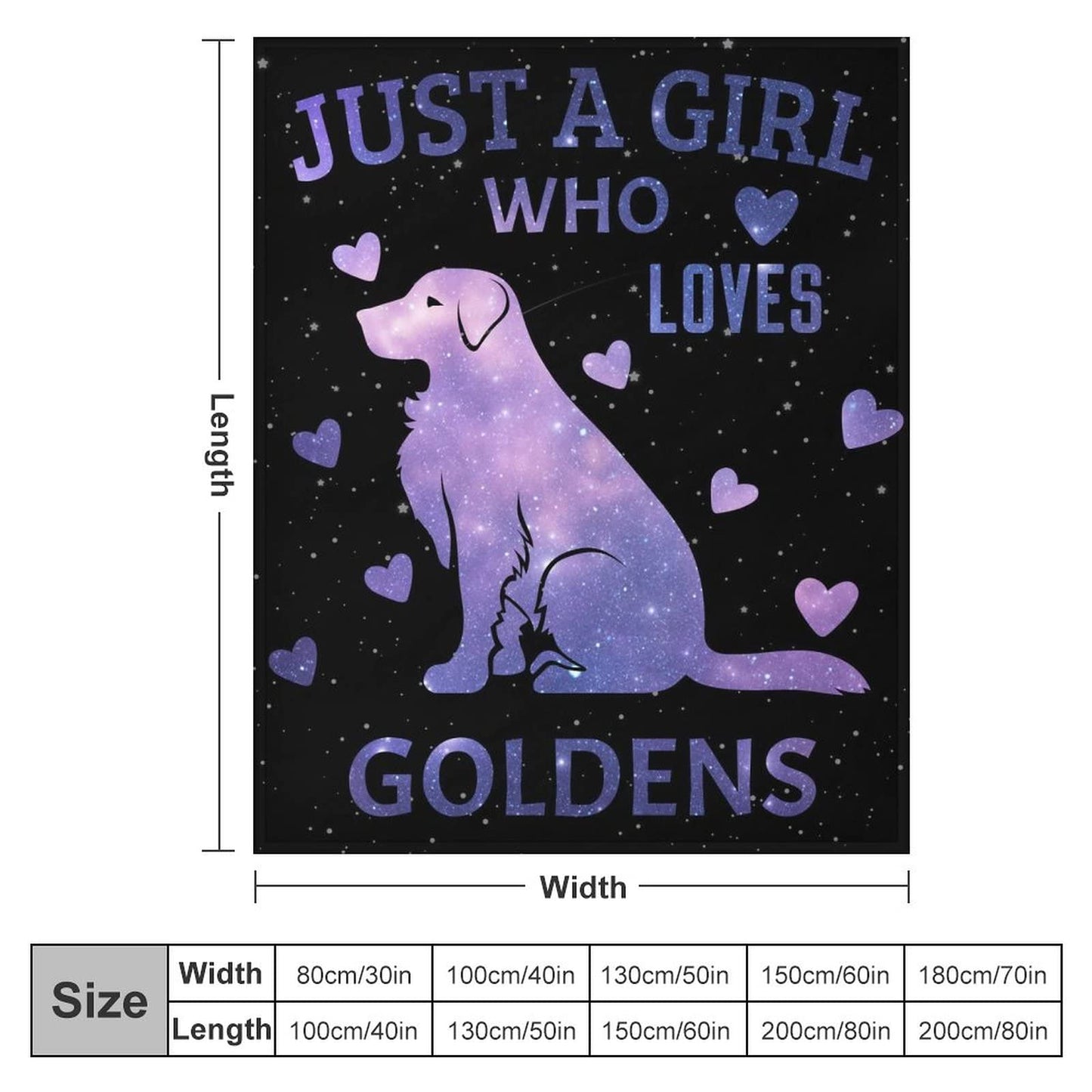 AIOMXZZ Golden Retriever Blanket Gifts, 30"x40" Dog Pattern Flannel Fleece Throw Blanket Soft, Lightweight, Comfortable, Warm Golden Retriever Themed Blanket for Humans Adults Kids