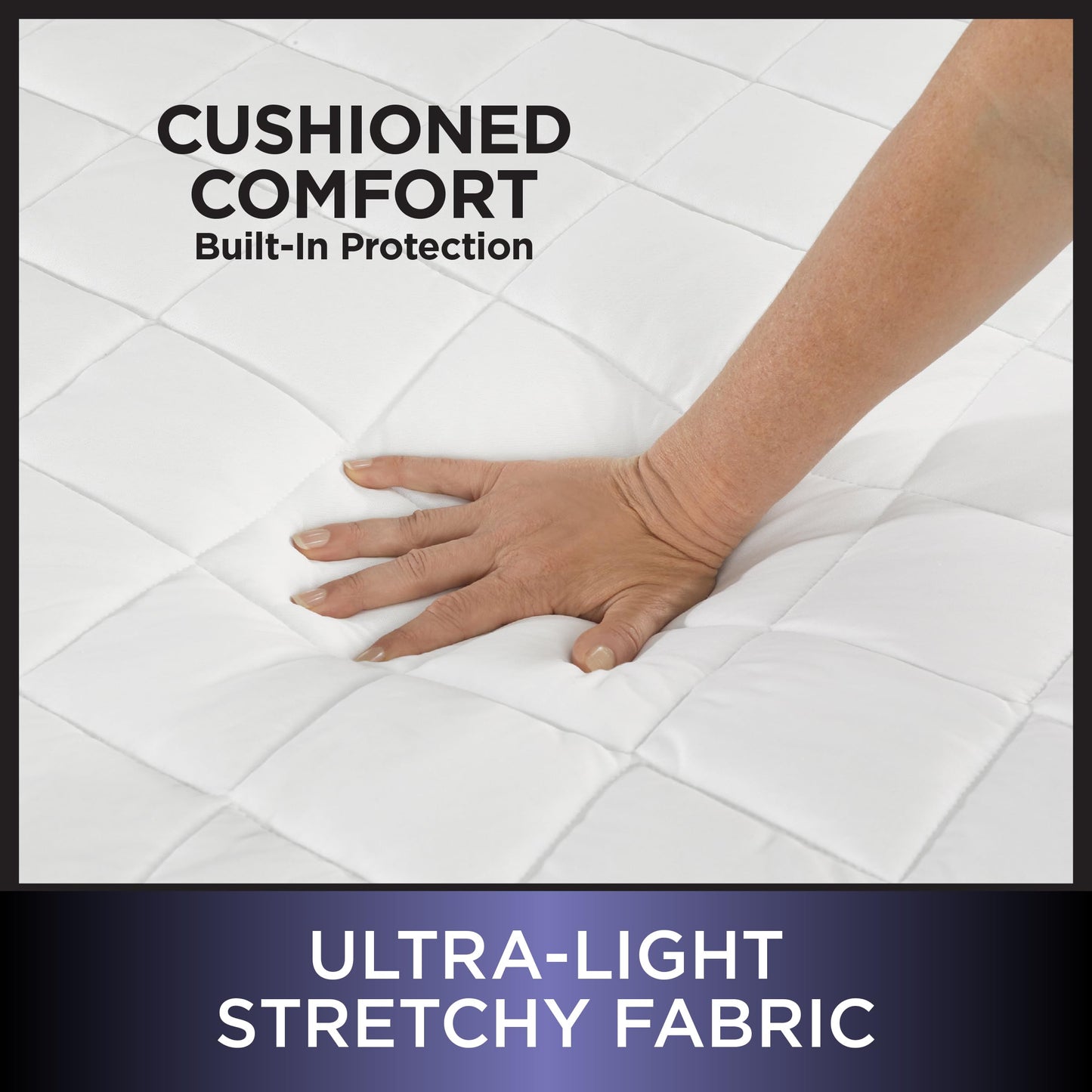 Protect-A-Bed Essential Mattress Pad Queen, 100% Waterproof, Dust Mite Barrier Mattress Pad, Breathable & Quiet, Antimicrobial, Fits 11"-18" Mattresses