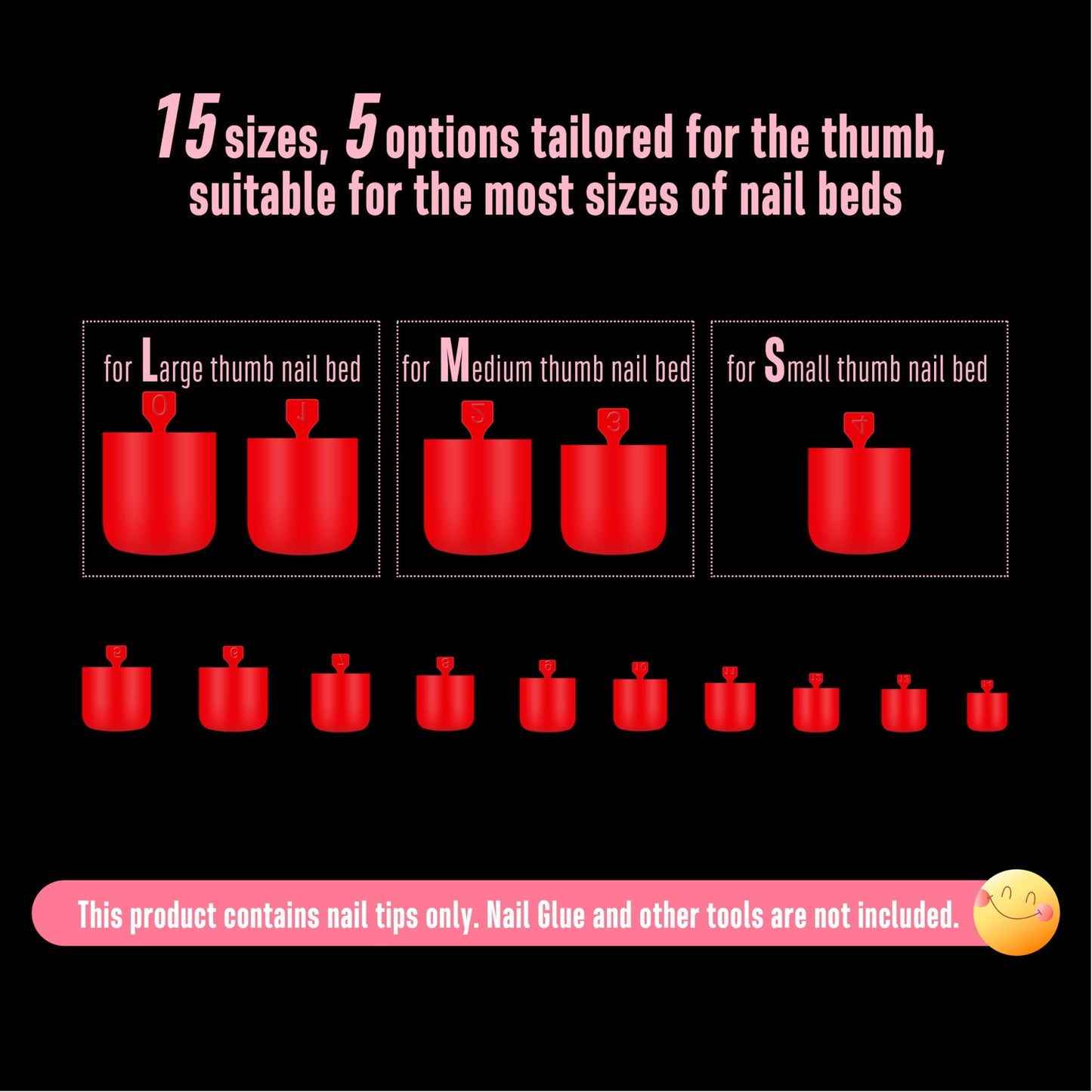 NOVO OVO Red Toe Nail Tips Square - 240Pcs Soft Gel Press on Toenails, Solid Red Full Cover Fake Nails for Pedicure, PMMA Acrylic False Toe Nails Extension Kit (15 Sizes, Wide Fit for Big Toes)