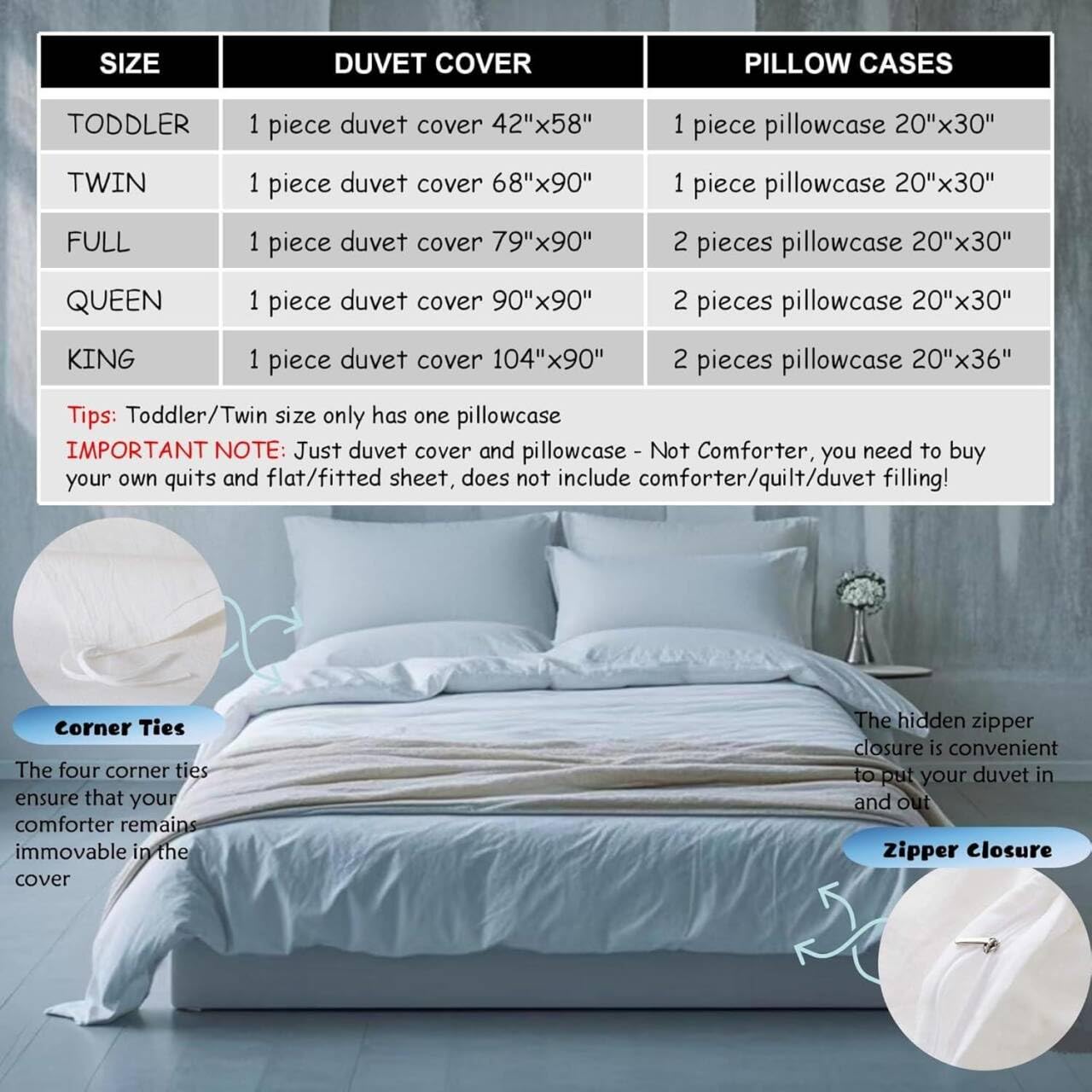 Erosebridal Kids Anime Girl Full Size Comforter Cover, Japanese Anime Duvet Cover, Cartoon Girl Bedding Set for Boys Teens Bedroom Decor, Kawaii Japanese Animation Bed Set with 2 Pillow Cases