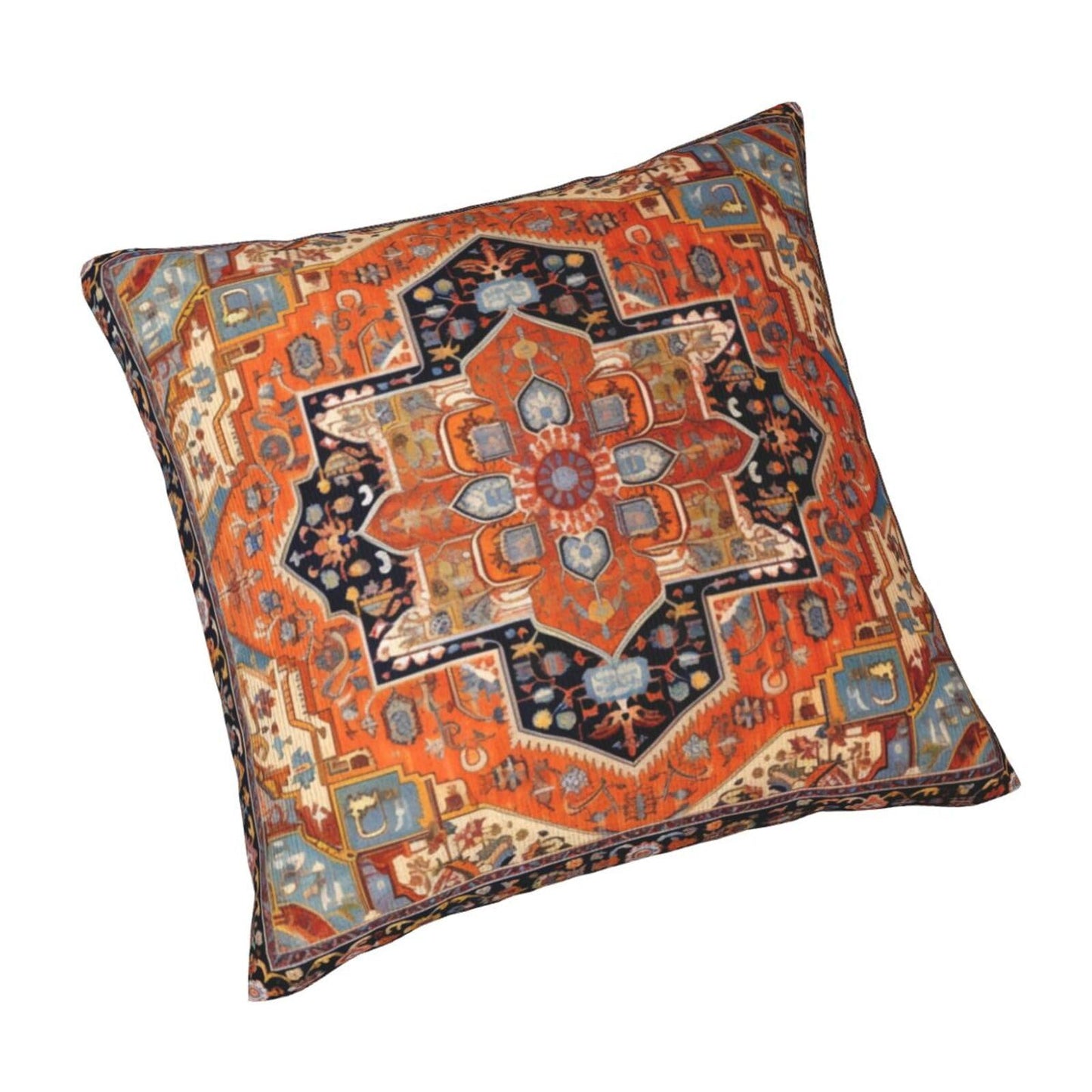 aipoase Geometric Bohemian Throw Pillow Covers 18 X 18 Inch Set of 2 Pillow Cases Decoration Cushion Cover for Sofa Bedroom Living Room Outdoor