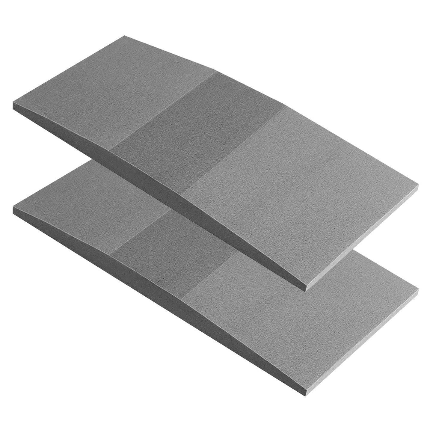 Geelin 2 Pcs Sagging Mattress Support Pads, High Density Foam Mattress Dip Fixer for Under Bed Support, 47"x25"x2" Targeted Firming Insert for Sinking Bed, Sofa Cushion Repair