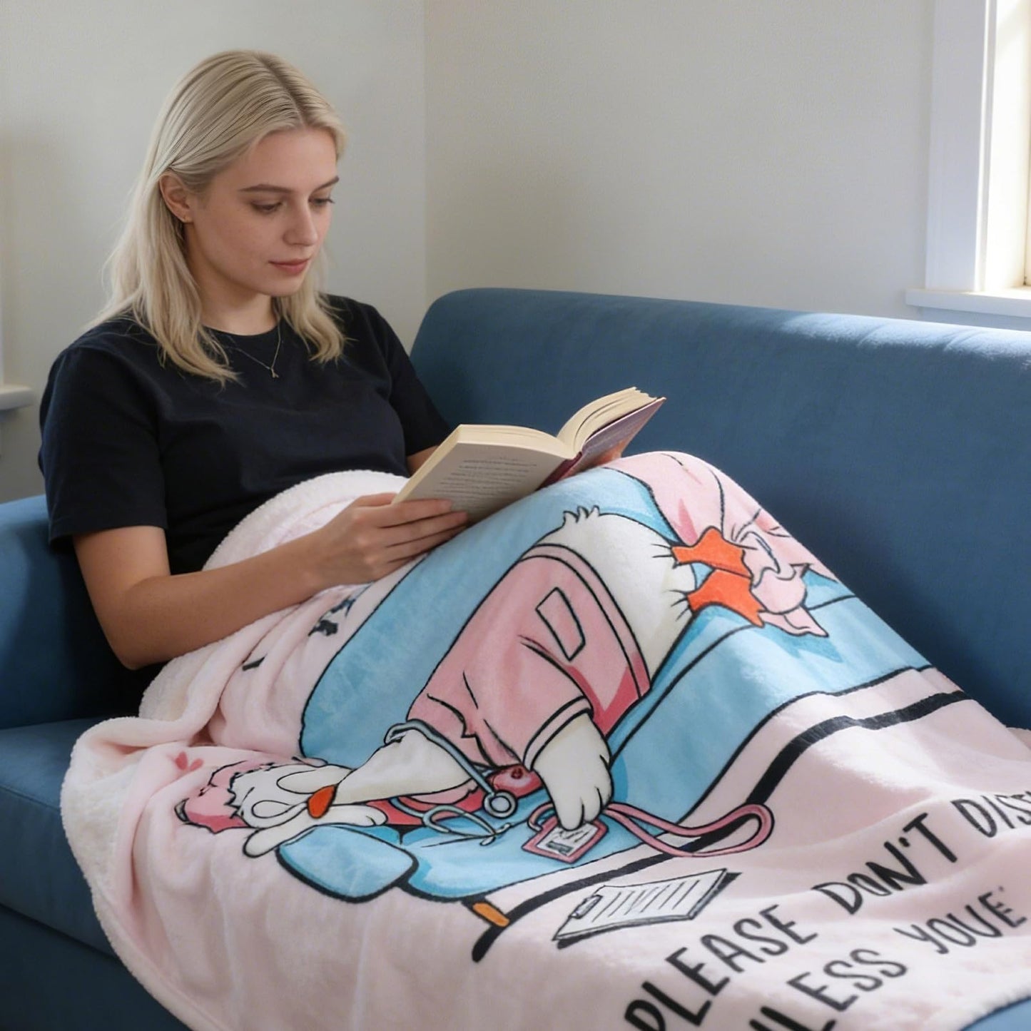 Nurse Appreciation Gifts for Women Men, Soft Flannel Nurse Throw Blanket, 2026 Nursing Week Graduation Gift, LPN RN Gifts for Nurses Practitioner Nursing Birthday Student Graduate Gift Ideas 50"x60"