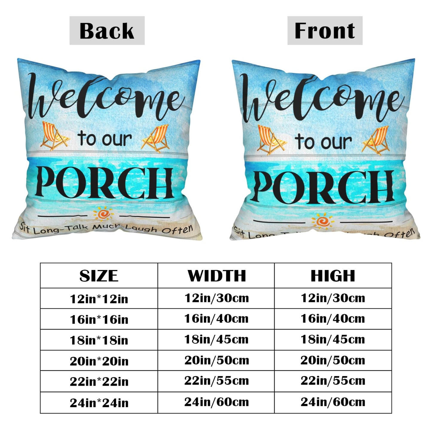 Giwawa Custom Design Photos or Text Throw Pillow Covers 18x18 Inch Set of 2 Personalized Pet Photo Pillowcase Love Photo Throw Pillow Cases, Two-Sides Printed, No Pillow Insert
