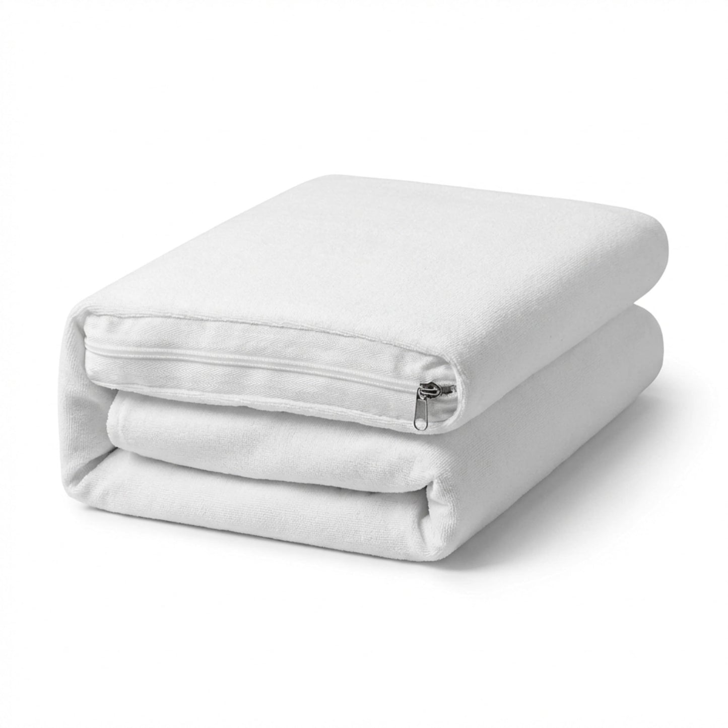 Zippered Waterproof Mattress Encasements - Hypoallergenic Mattress Protector Cover with Soft Cotton Terry Fabric Top - Full Size 54' x 75"