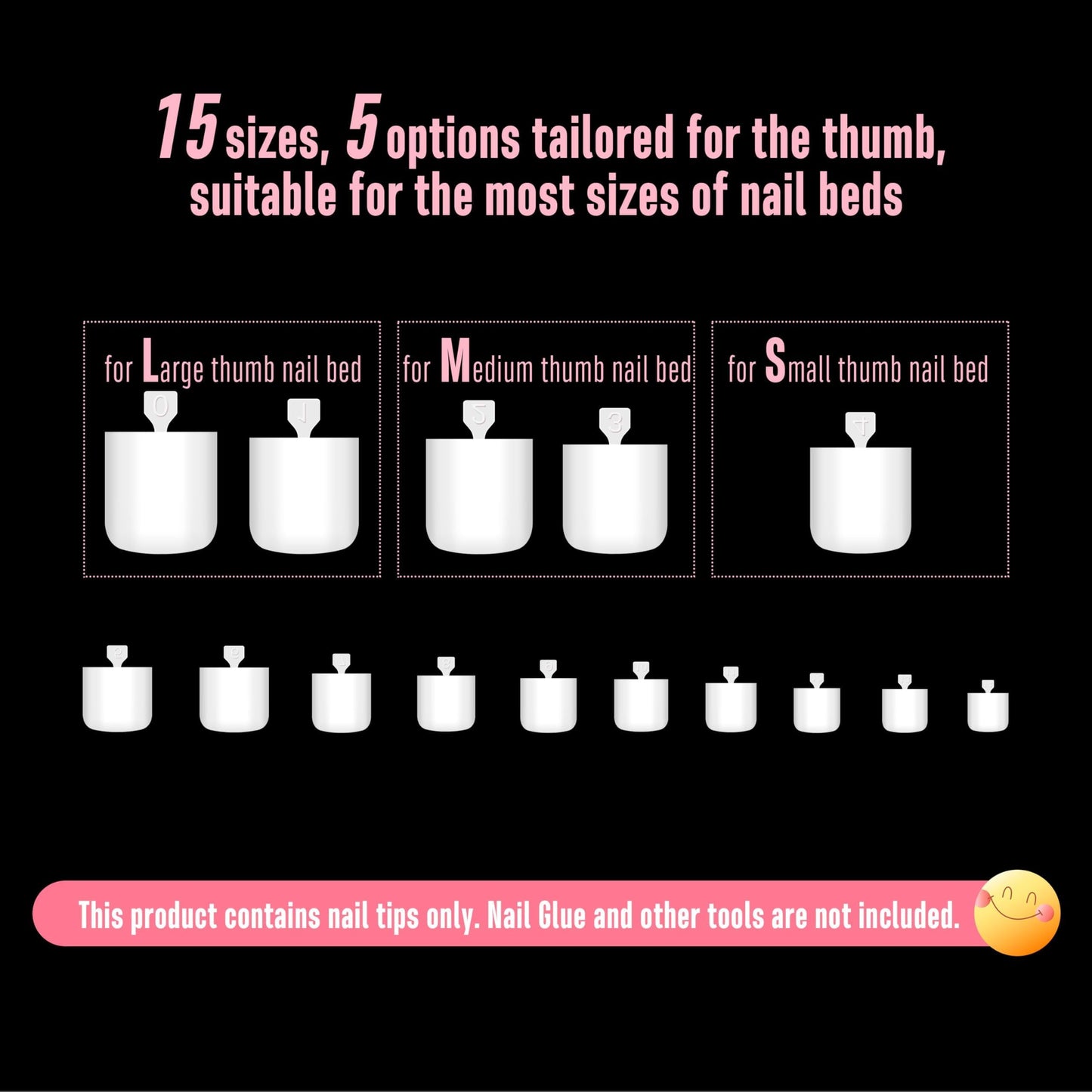 NOVO OVO White Square Toe Nail Tips - 240Pcs Soft Gel Press on Toenails, White Full Cover Fake Nails for Pedicure, PMMA Acrylic False Toe Nails Extension Kit (15 Sizes, Wide Fit)