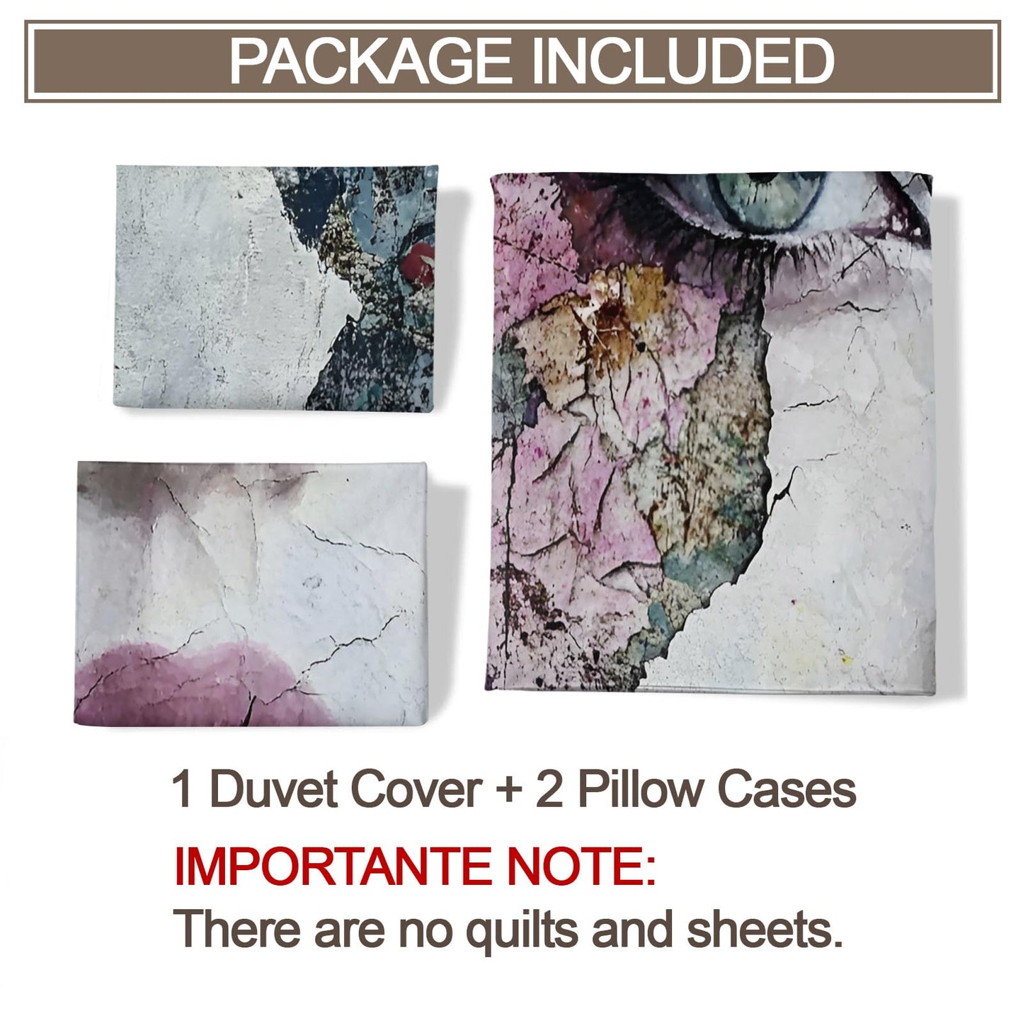 PAISUOQ Woman Duvet Cover Queen, Floral Woman Bedding Sets, Fashion Girl Comforter Cover with 2 Pillowcases, 3 Pieces with Zipper & Ties, Dorm Decor & Gifts