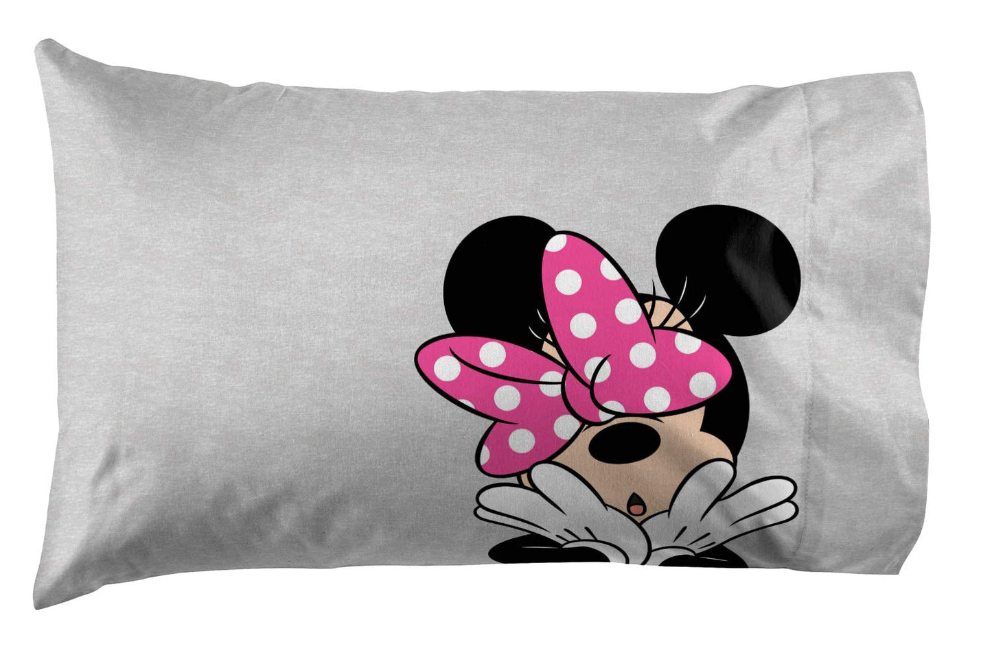 Disney Minnie Mouse Kids 5 Piece Twin Comforter Set for Girls - Bed in a Bag with Reversible Comforter, Sheets & Sham - Super Soft Fade Resistant Microfiber, Machine Washable (Official Disney Product)