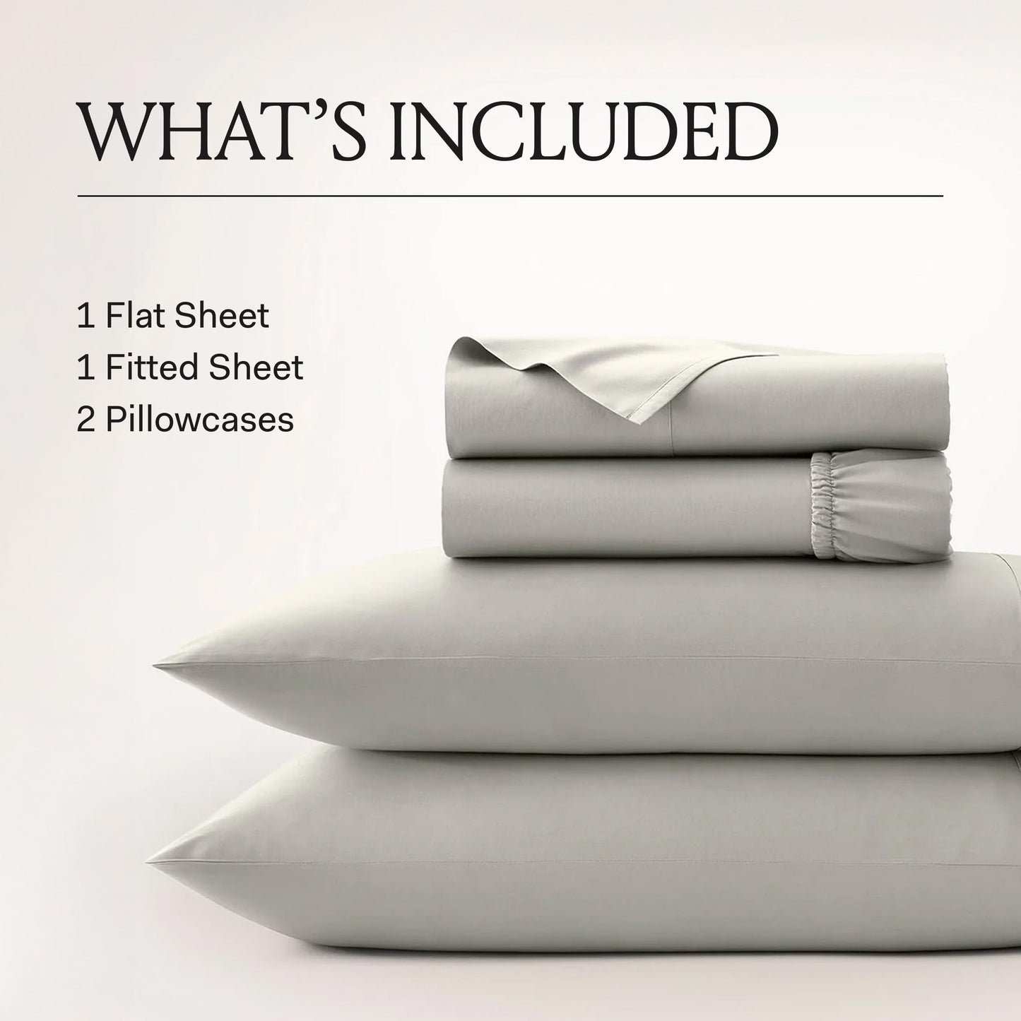 BOLL & BRANCH Signature Hemmed Sheet Set - Full, White - Luxury 100% Organic Cotton - Includes 1 Flat Sheet, 1 Fitted Sheet, 2 Pillowcases - Buttery Soft