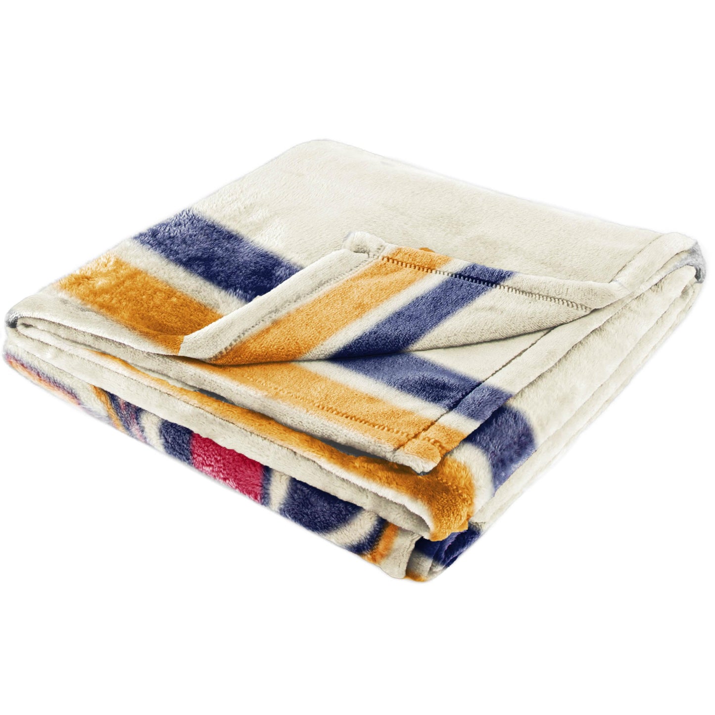 Jay Franco Plush Throw Blanket – Soft & Cozy Fleece Throw for Bedroom & Couch Décor, Official Licensed Product, Beige - Chip & Dale, 60x90 - Large Blanket