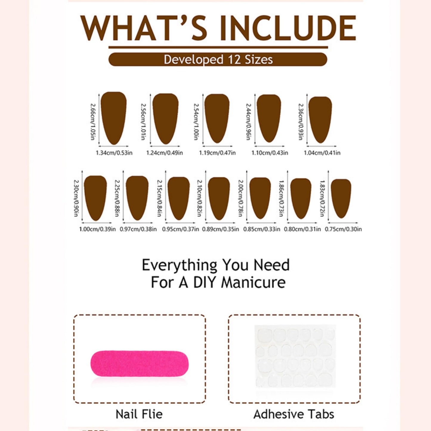 octoswave Press on Nails Medium Almond Fake Nails White French Artificial Nail Flowers Embossed and Pearl Stick on Nail for Women 24pcs
