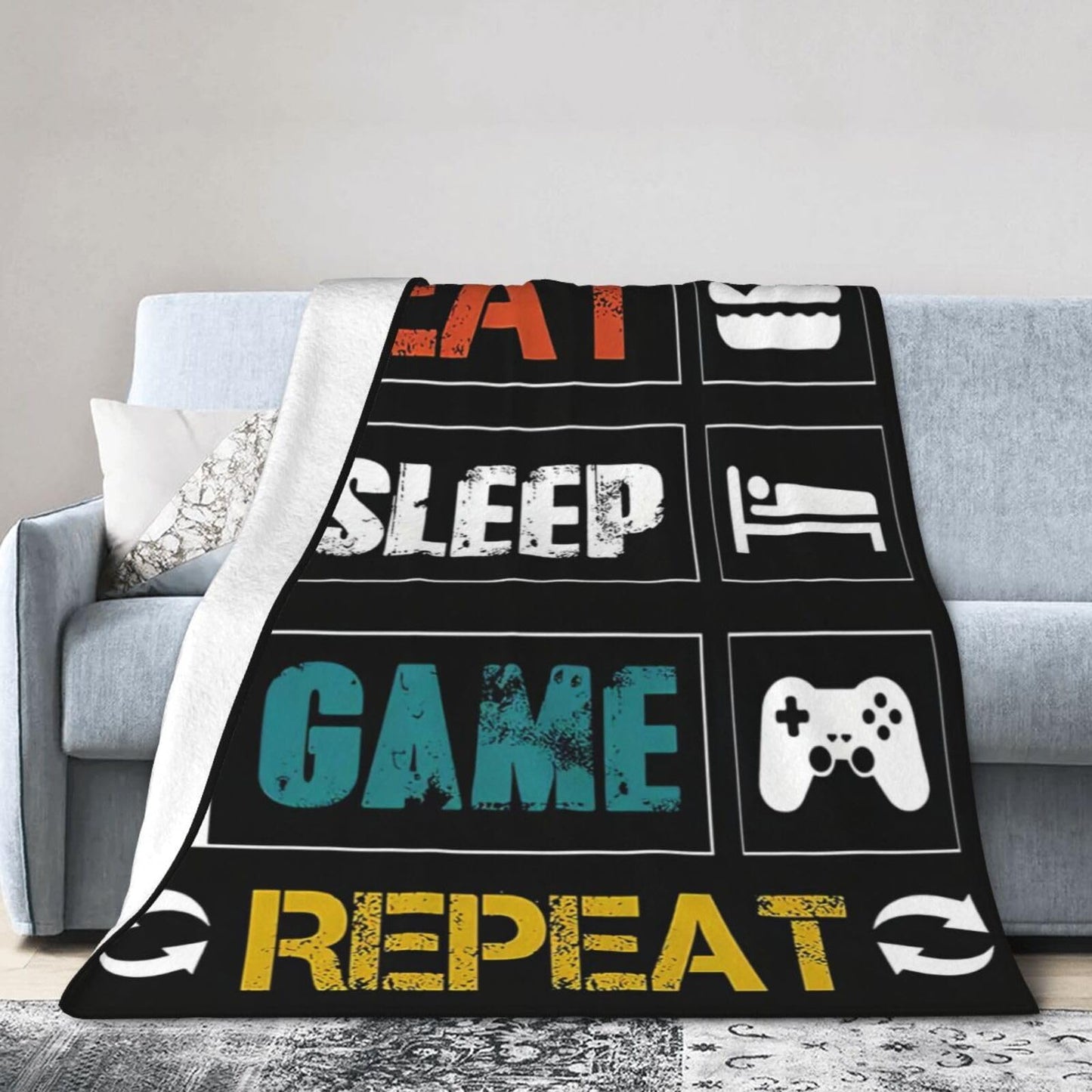 Baegopa Game Blanket Gaming Gamer Throw Blanket 50"X40"
