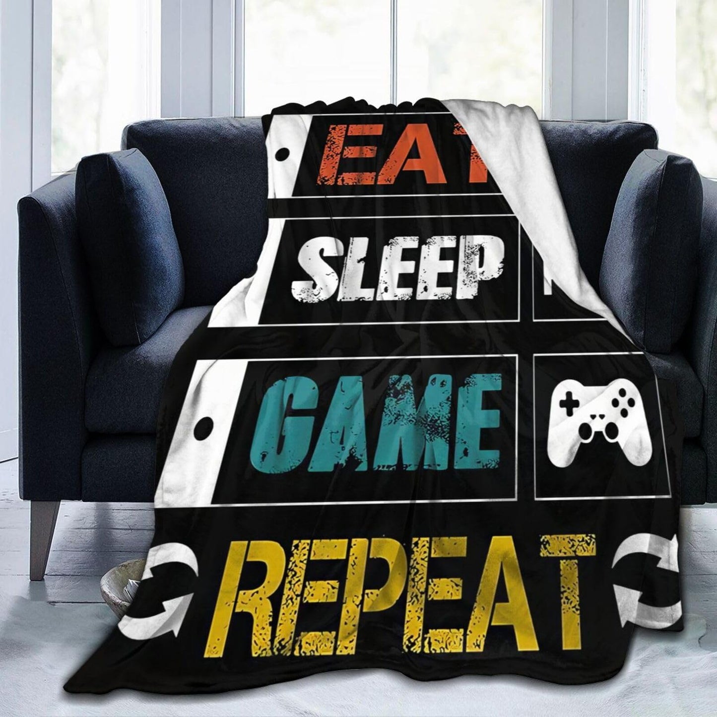 Baegopa Game Blanket Gaming Gamer Throw Blanket 50"X40"