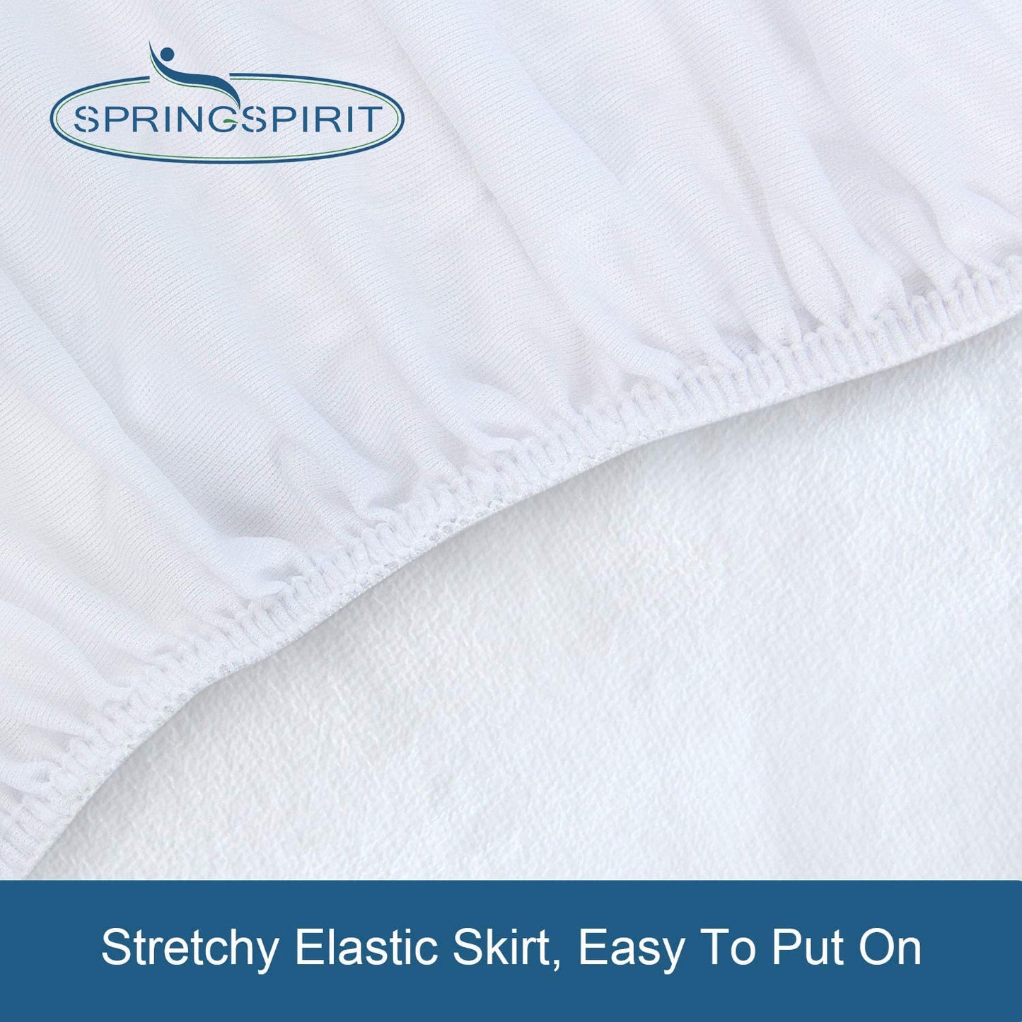 Queen Mattress Protector Waterproof Cover Absorbent Fitted Sheet up - 18'' Deep Pocket Mattress Cover Queen Size Bed Sheets, Terry Machine Wash Protection Mattress Protector