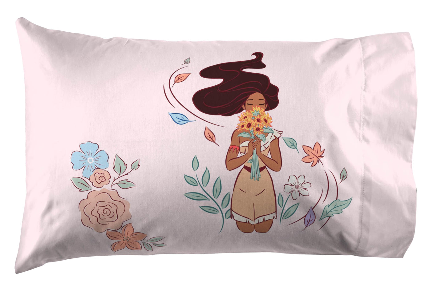Disney Princess 3 Piece Twin Sheet Set - Kids Super Soft Brushed Microfiber Bedding, Deep Pocket, Fade Resistant, Machine Washable - Cinderella, Belle, Ariel & Tiana - Jay Franco (Official Disney)
