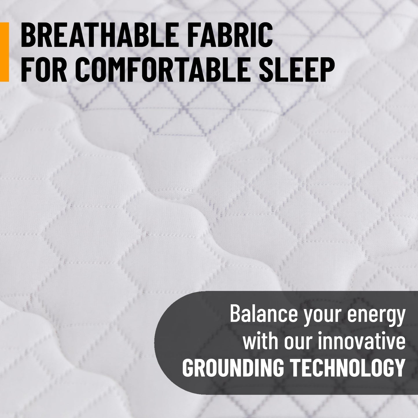 Ottomanson Full 9" Hybrid Mattress - Medium Firm Support - Made in USA - Individually Pocketed Coils & CertiPUR-US Foam - Fiberglass-Free - Bed in a Box