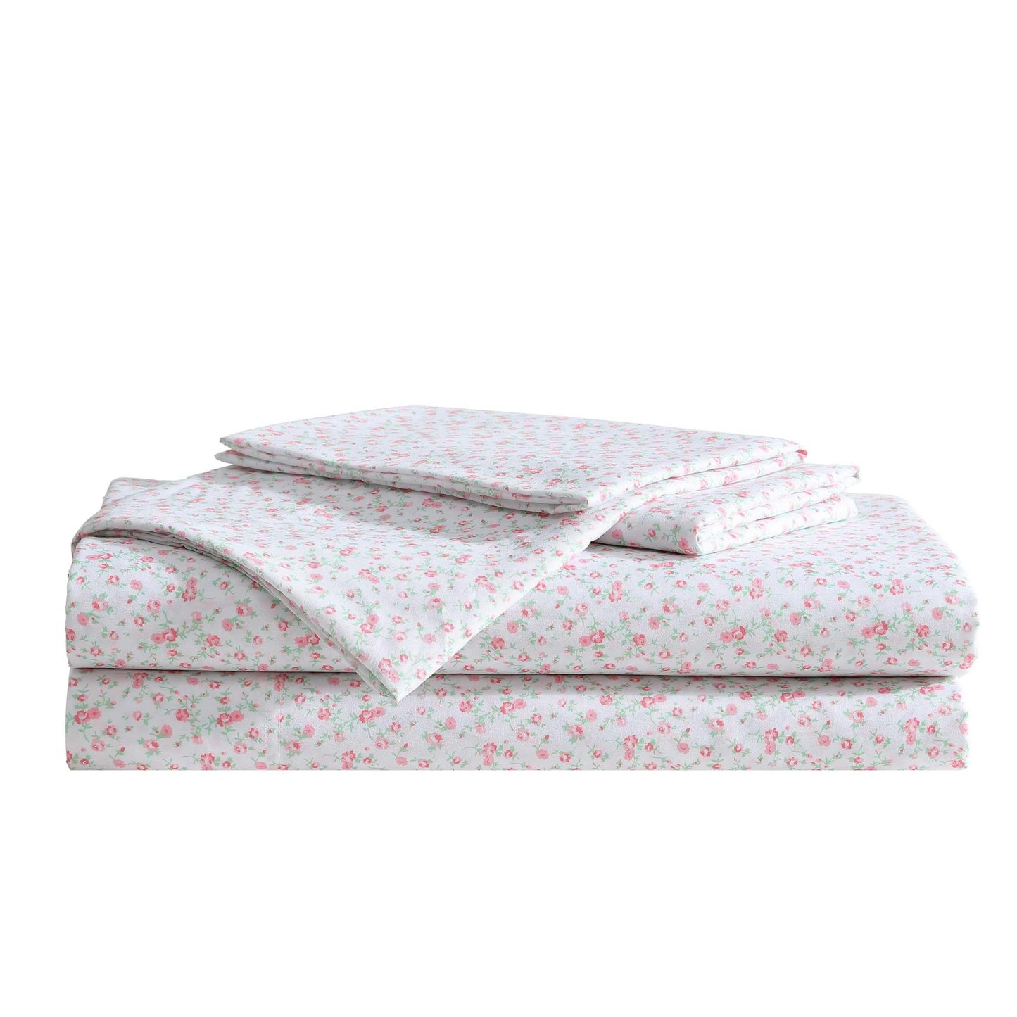 Betsey Johnson - Queen Bed Sheets, Fade & Wrinkle Resistant Bedding Set with Matching Sham(s), Soft & Lightweight Bedding Essentials (Whimsical Floral Green, Queen)