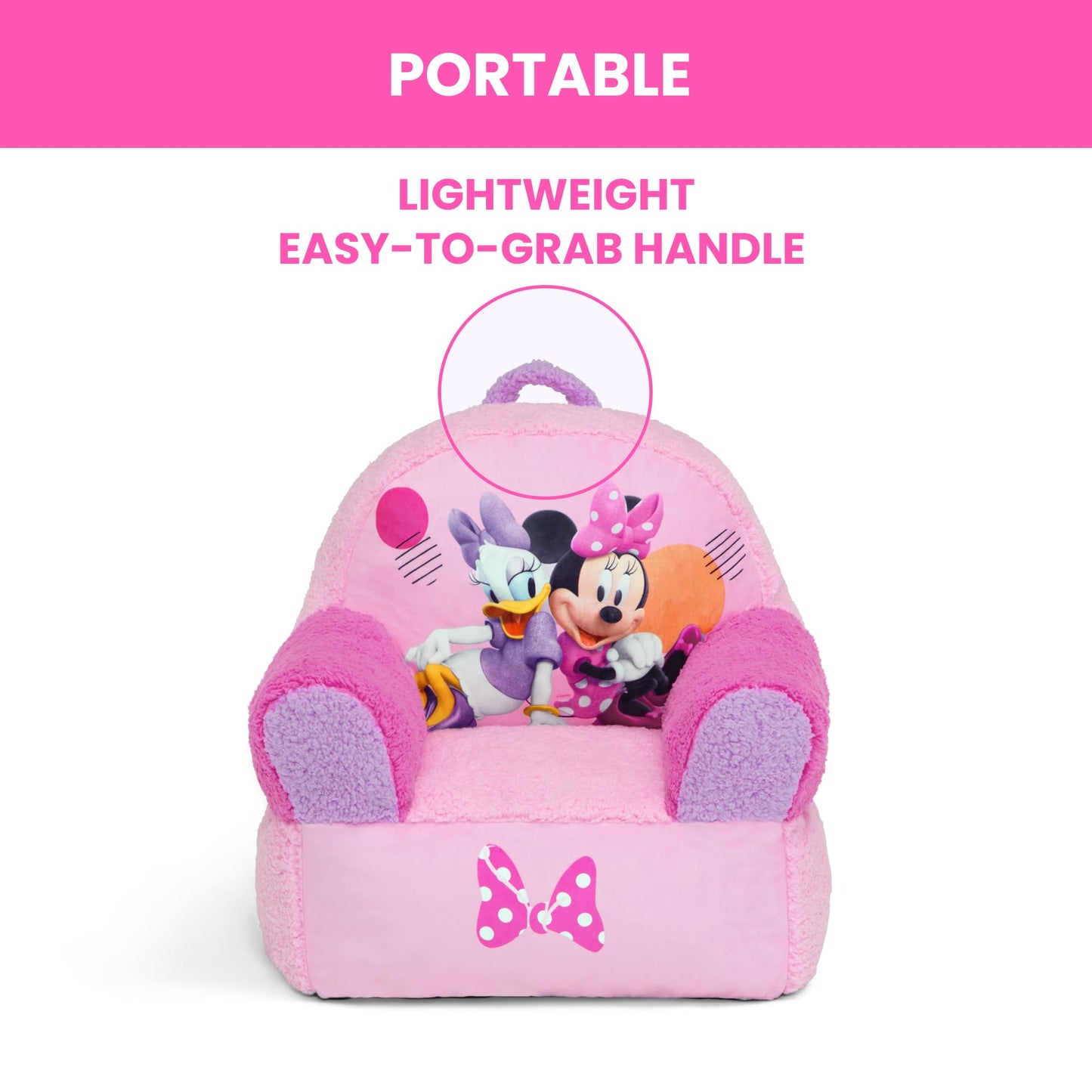 Delta Children Cozee Buddy Chair, Minnie Mouse