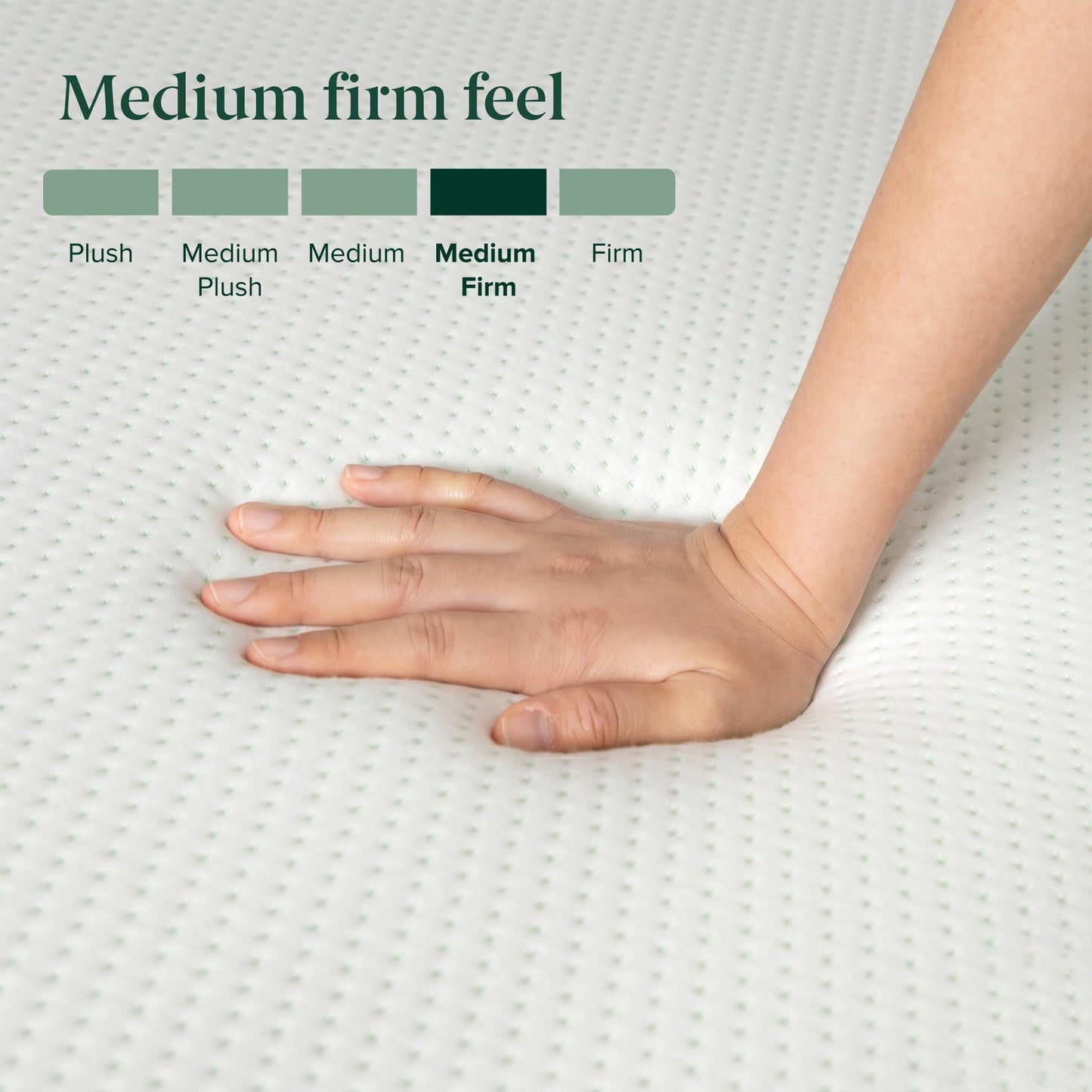 Zinus Green Tea Memory Foam Mattress 6 Inch, Pressure-Relieving Comfort & Full-Body Support, Naturally Fresh, Medium Firm Feel, CertiPUR-US & Oeko-TEX Certified Safe Materials, Twin