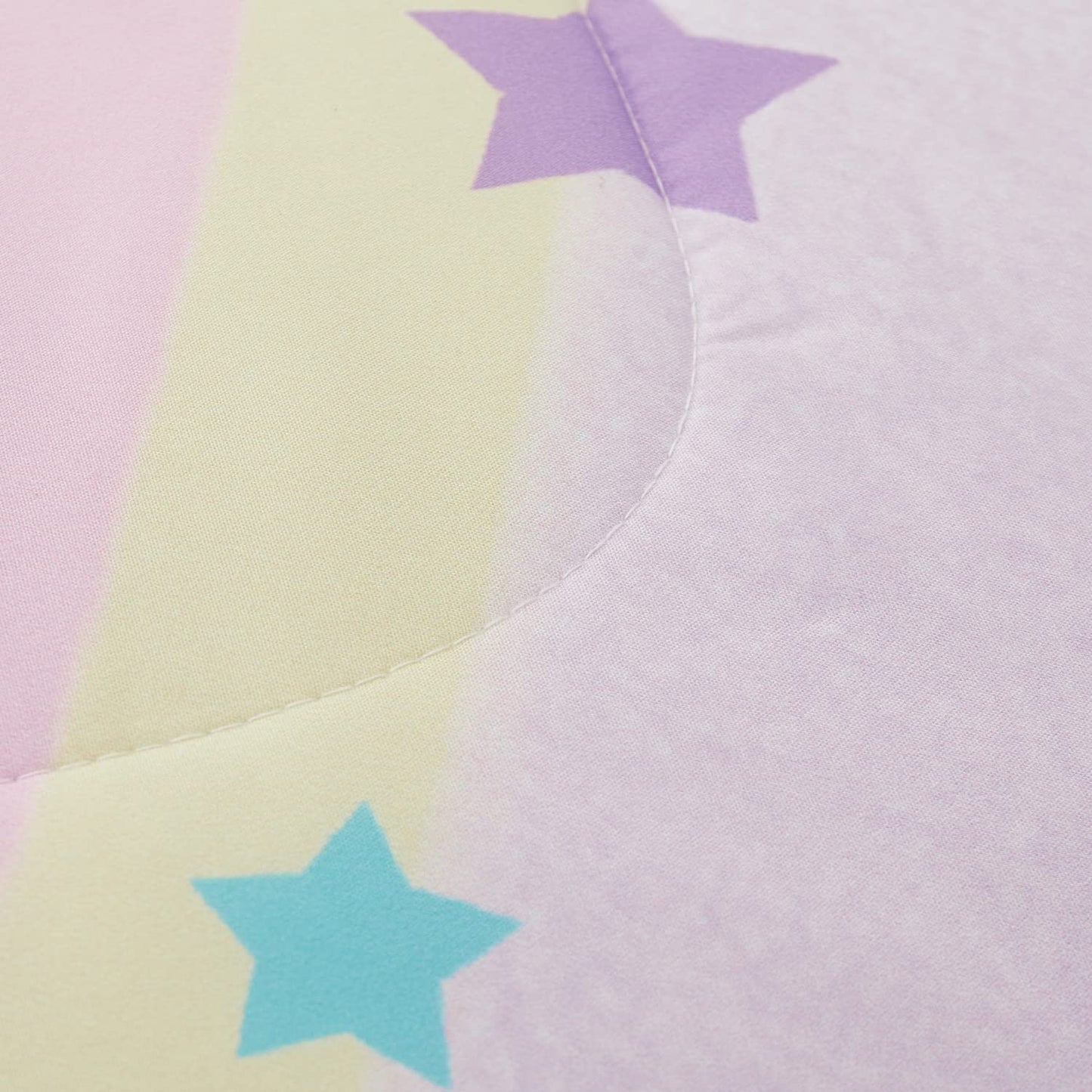 PINNKKU 4-Piece Toddler Bedding Set, Includes 1 Flat Sheet, 1 Fitted Sheet, 1 Comforter and 1 Reversible Pillowcase, Standard Toddler Comforter & Sheet Set, Ultra Soft Toddler Bed Set, Unicorn
