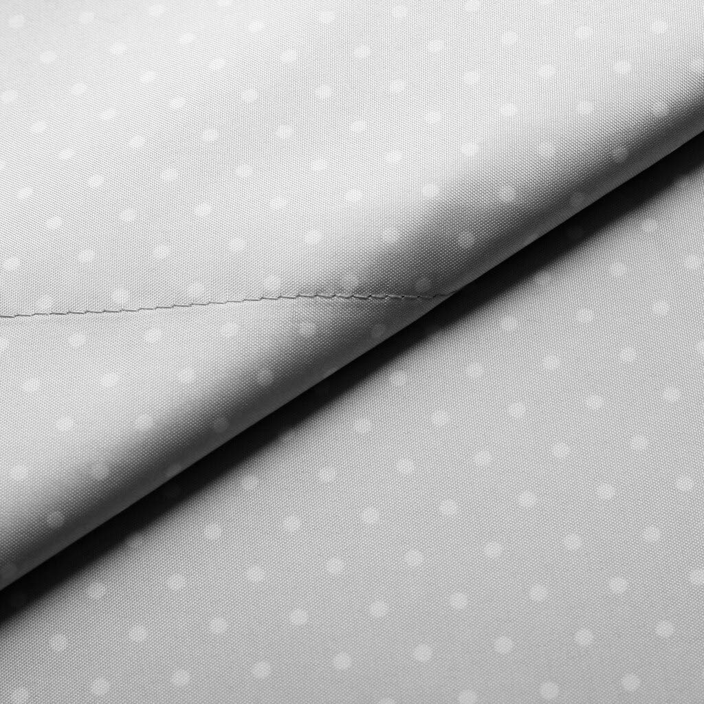 1500 Supreme Collection Queen Sheet Sets Polka Dot Gray - Luxury Hotel Bed Sheets and Pillowcase Set for Queen Mattress - Extra Soft, Elastic Corner Straps, Deep Pocket Sheets, Queen, Polka Dot Gray
