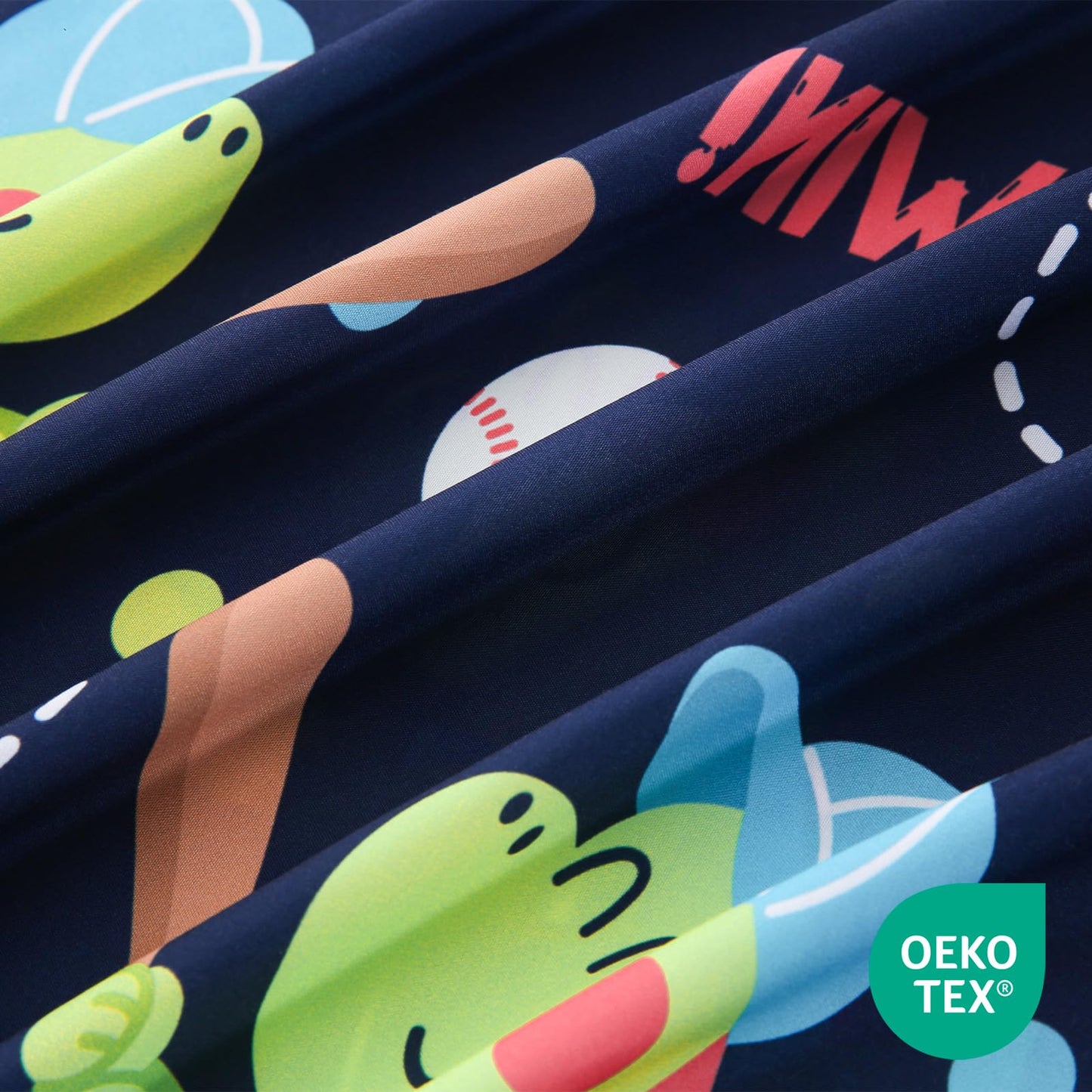 ChicView Queen Sheet Set Kids,4 Pieces Breathable Soft Microfiber Bedsheets for Child Boys Girls, Anti Pilling Deep Pockets Easy Care Bed Sheets, Dino