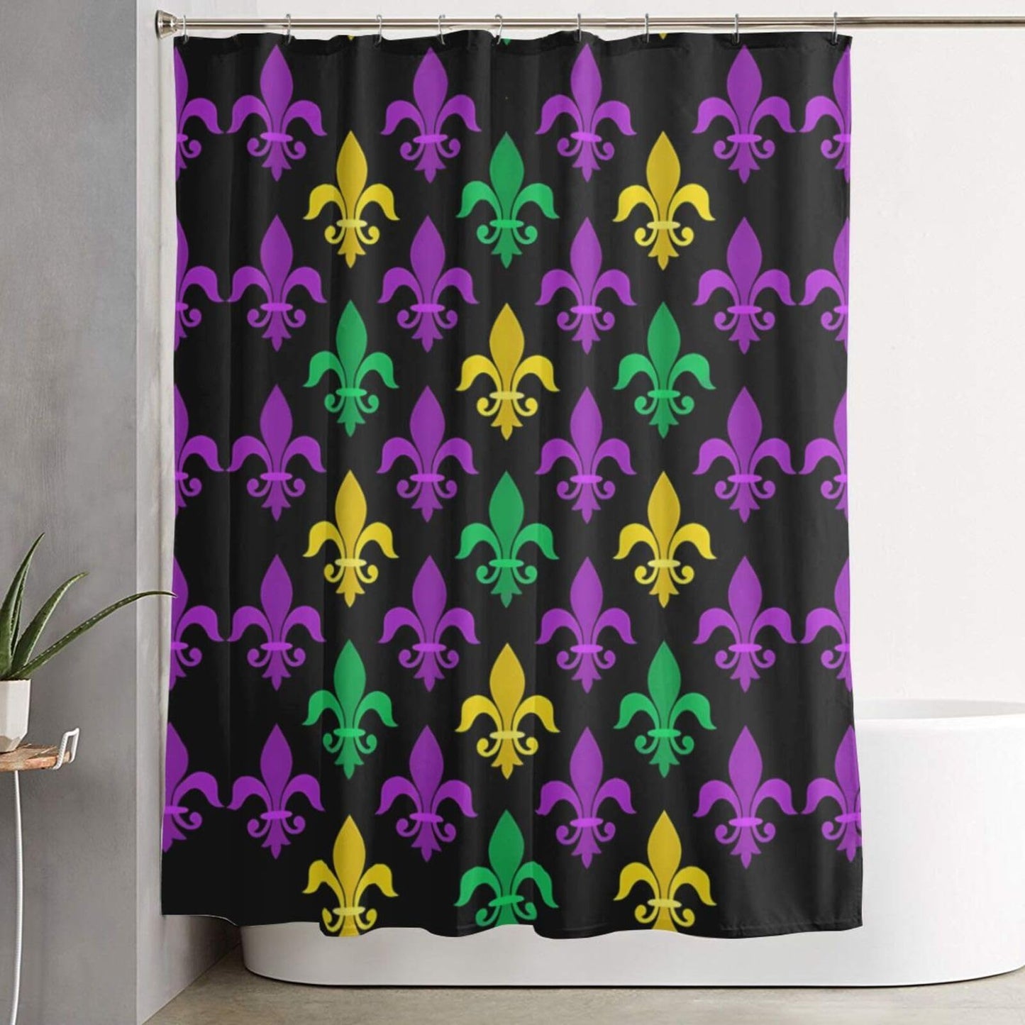 noasqll Shower Curtain 60 X 72 Inch Waterproof Shower Curtain Set Bathroom Curtain Decor with 12 Hooks