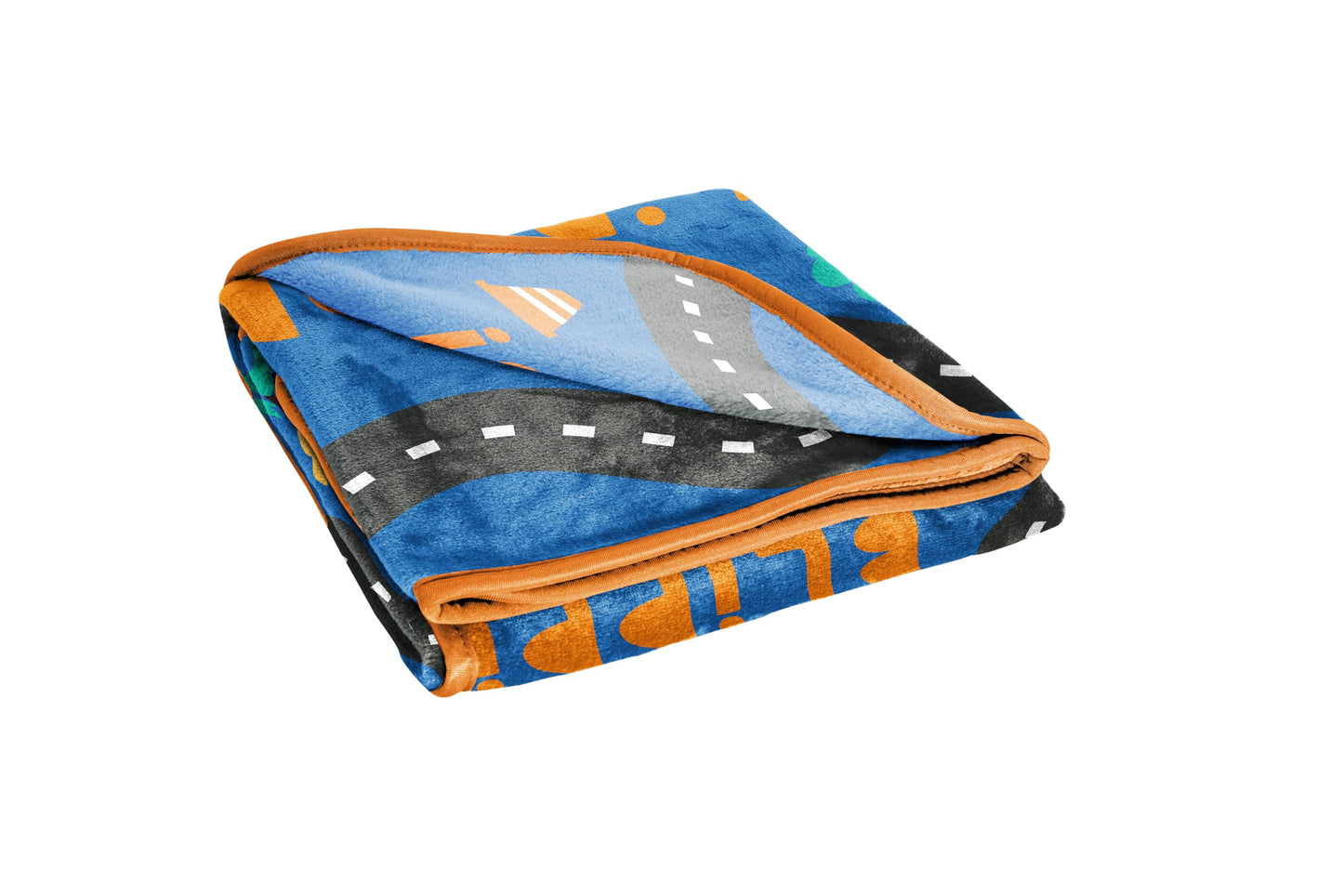 Jay Franco Kids Plush Throw Blanket – Soft & Cozy Fleece Throw for Bedroom & Couch Décor, Official Licensed Product, Blue - Blippi, 46x60 - Throw Blanket