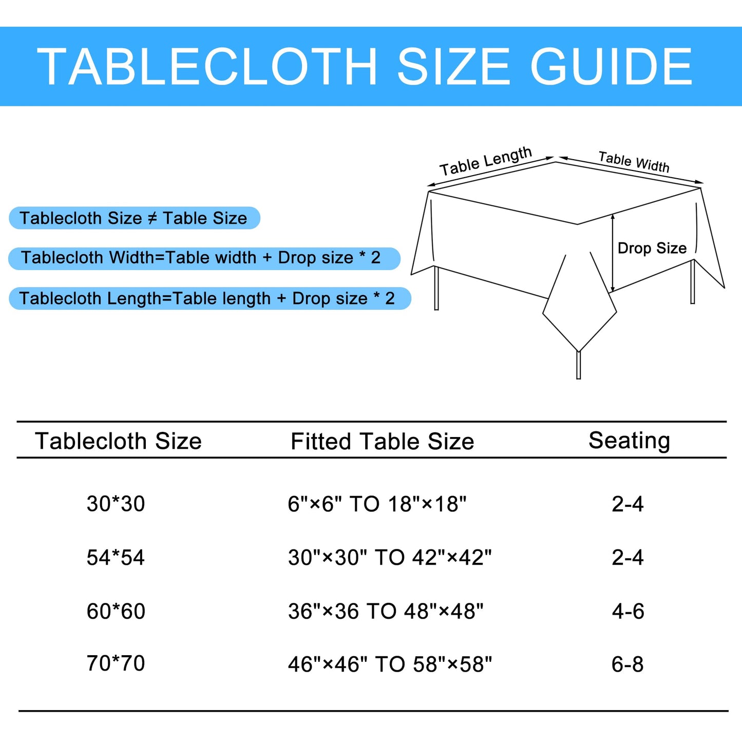 Hiasan Faux Linen Square Tablecloth - Wrinkle and Stain Resistant Washable Table Cloth for Kitchen Dining Room Holiday Table Cover for Party Dinner, Beige, 70 x 70 Inch