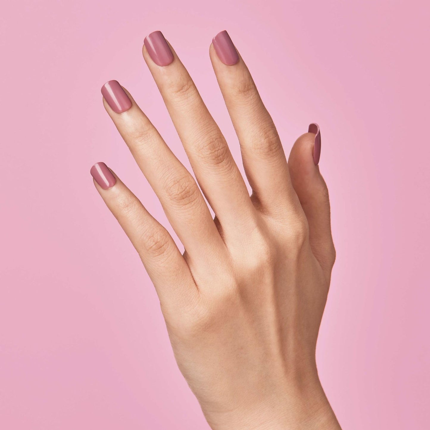 Kiss Impress No Glue Mani Press On Nails Kit, 30 Petal Pink Peel and Stick Nails, Super Slim Short Squoval, Glossy Gel Finish, PureFit Technology, Includes Prep Pad, Manicure Stick & Mini File