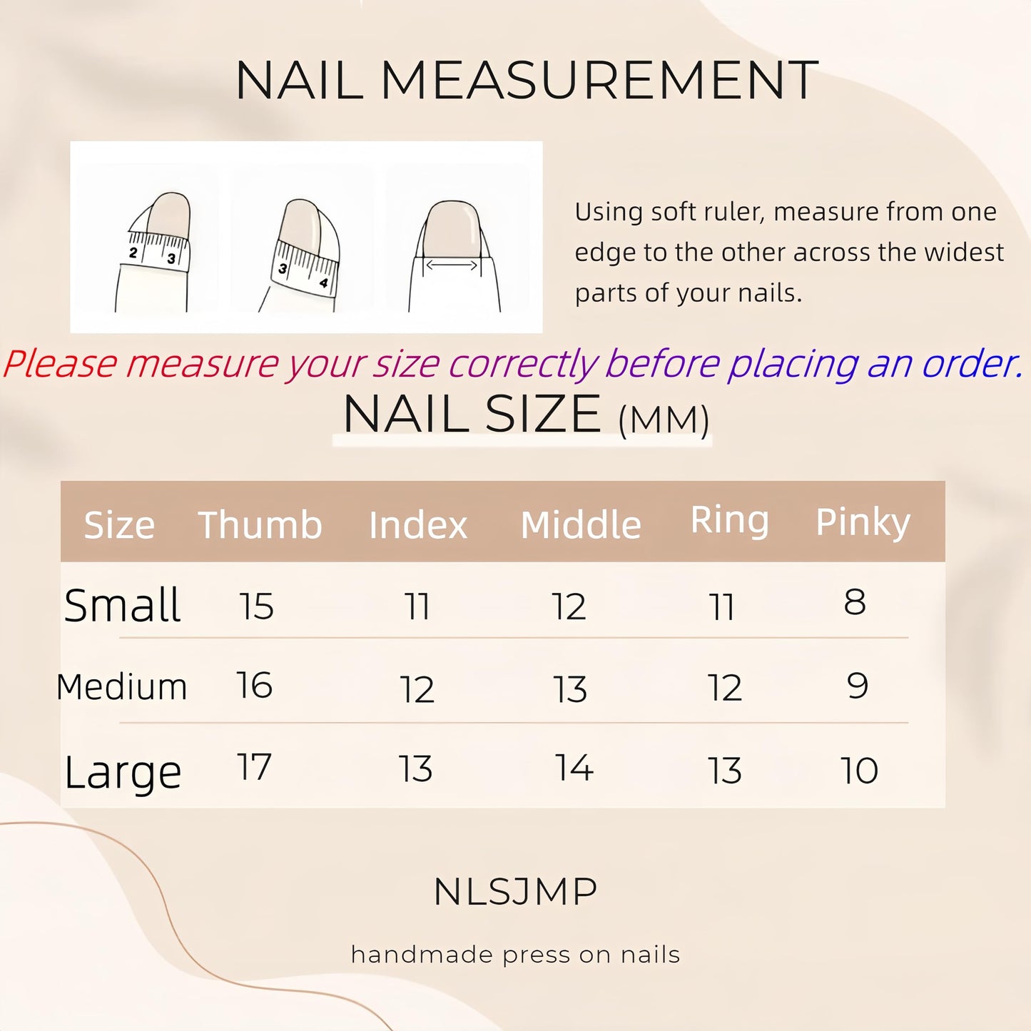 NLSJMP 3D handmade nails press on false nails,Thick Strong Waterprooft long square pink white, big heart rhinestone cross star cute acrylic fake nails designed kit,10 Nails Size L #95