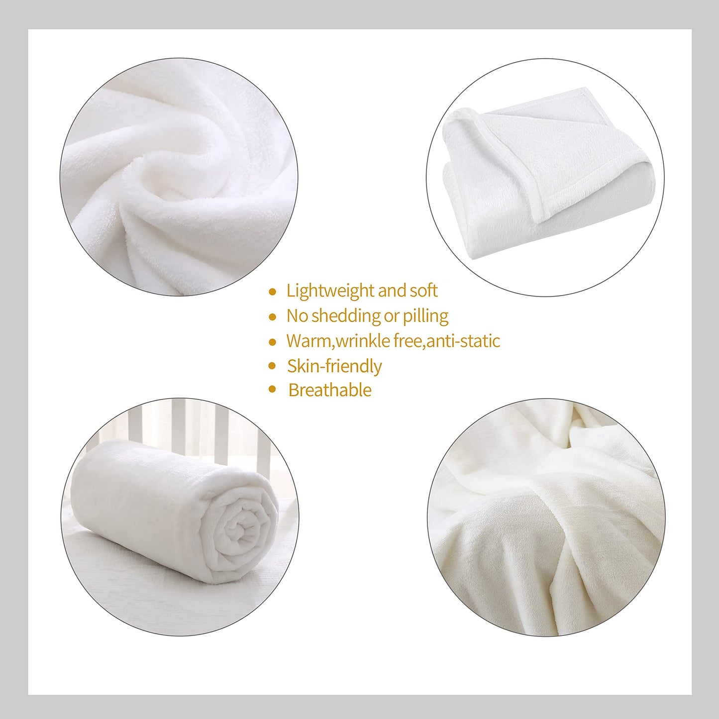 Nmbvcxz Butterfly Throw Blanket Cozy Flannel Fleece Blanket Air Conditioning Blanket for Living Rooms Sofa 50"x40"