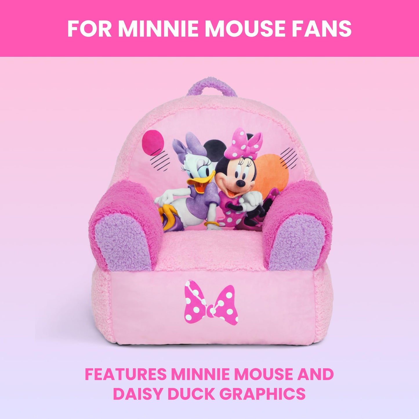 Delta Children Cozee Buddy Chair, Minnie Mouse