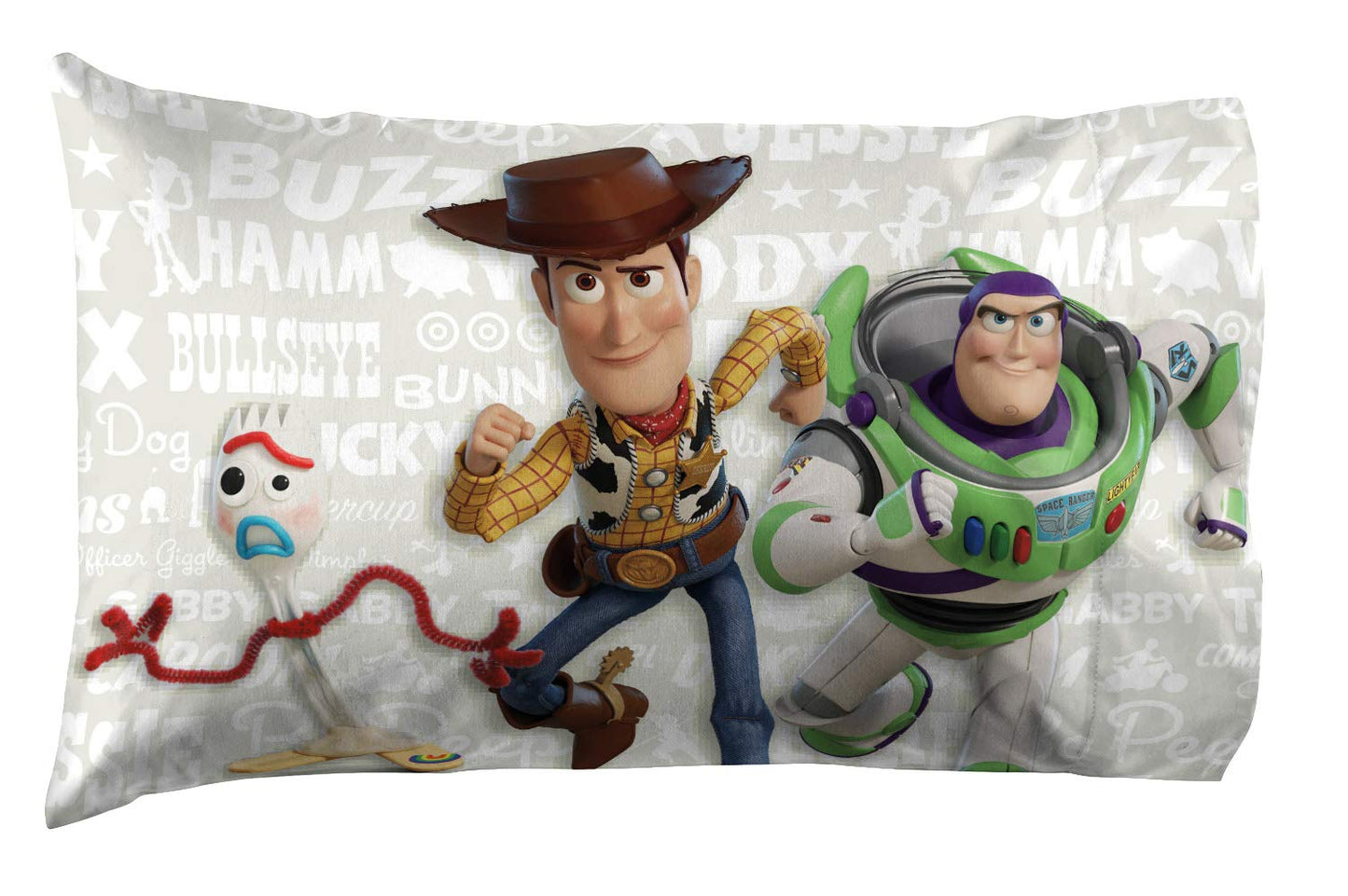 Jay Franco Disney Pixar Story 4 All The Toys Twin Bed Set, Blue