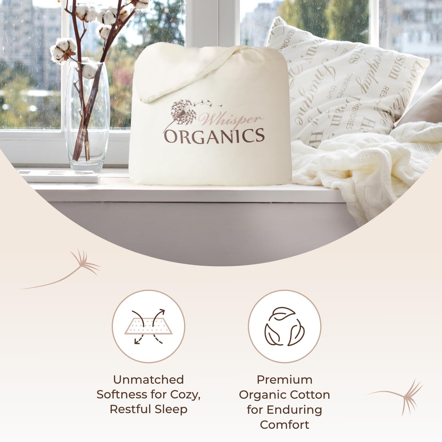 Organic Waterproof Mattress Protector Twin XL - 100% Waterproof Mattress Pad with Quiet & Breathable Triple Layer Protection - Fairtrade & GOTS Certified Durable Machine Washable Design (Twin XL)