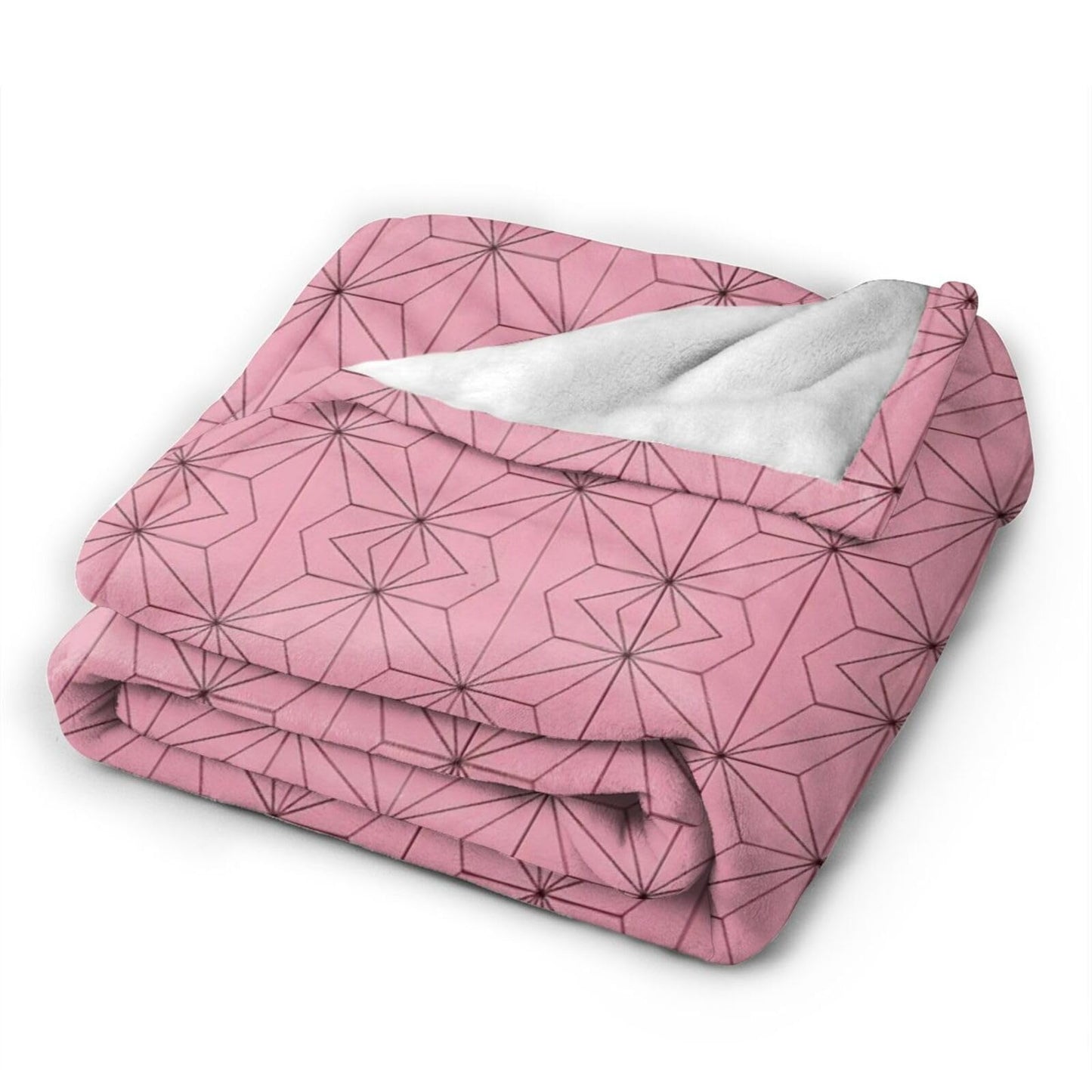 Flannel Throw Blanket 50'' x 60'' Soft Lightweight for Couch Bed Sofa—All-Season Home Comfort for Living Room Bedroom Dorm,Thoughtful Gift