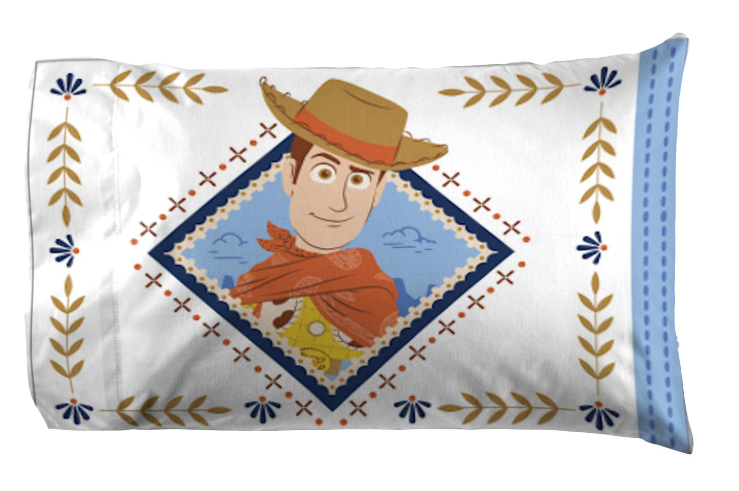 Jay Franco Kids Sheet Set with Fitted, Flat Sheets & Pillow Cover - Ultra-Soft Bedding with Pillowcase for Room Decor, Multi - Toy Story, 4 Piece Queen