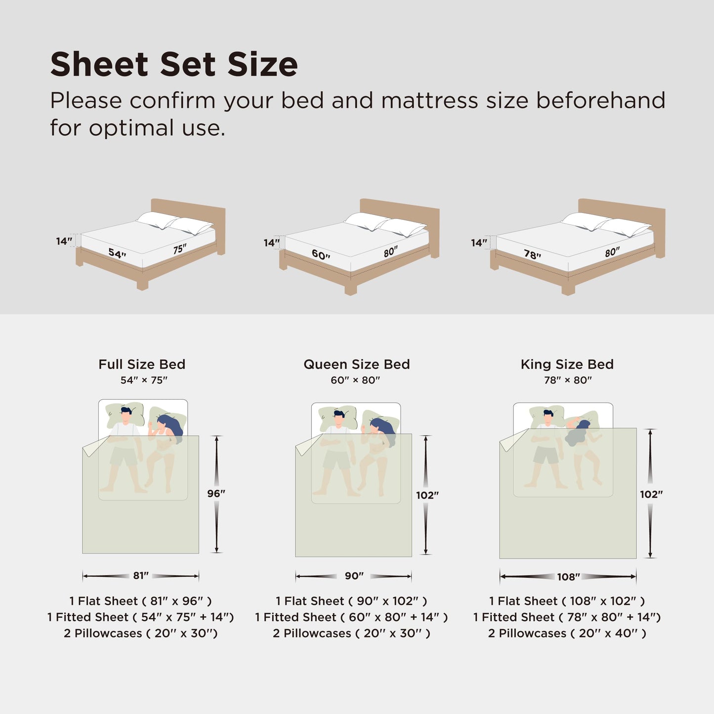 Bedsure White Satin Sheets Full Size - 4 Piece Silky Bedsheets with Elastic Corner Straps and 15 Inches Deep Pocket Fitted Bedsheet,1 Flat Sheet, 2 Satin Pillowcases, Good for Hair & Skin (Full,White)