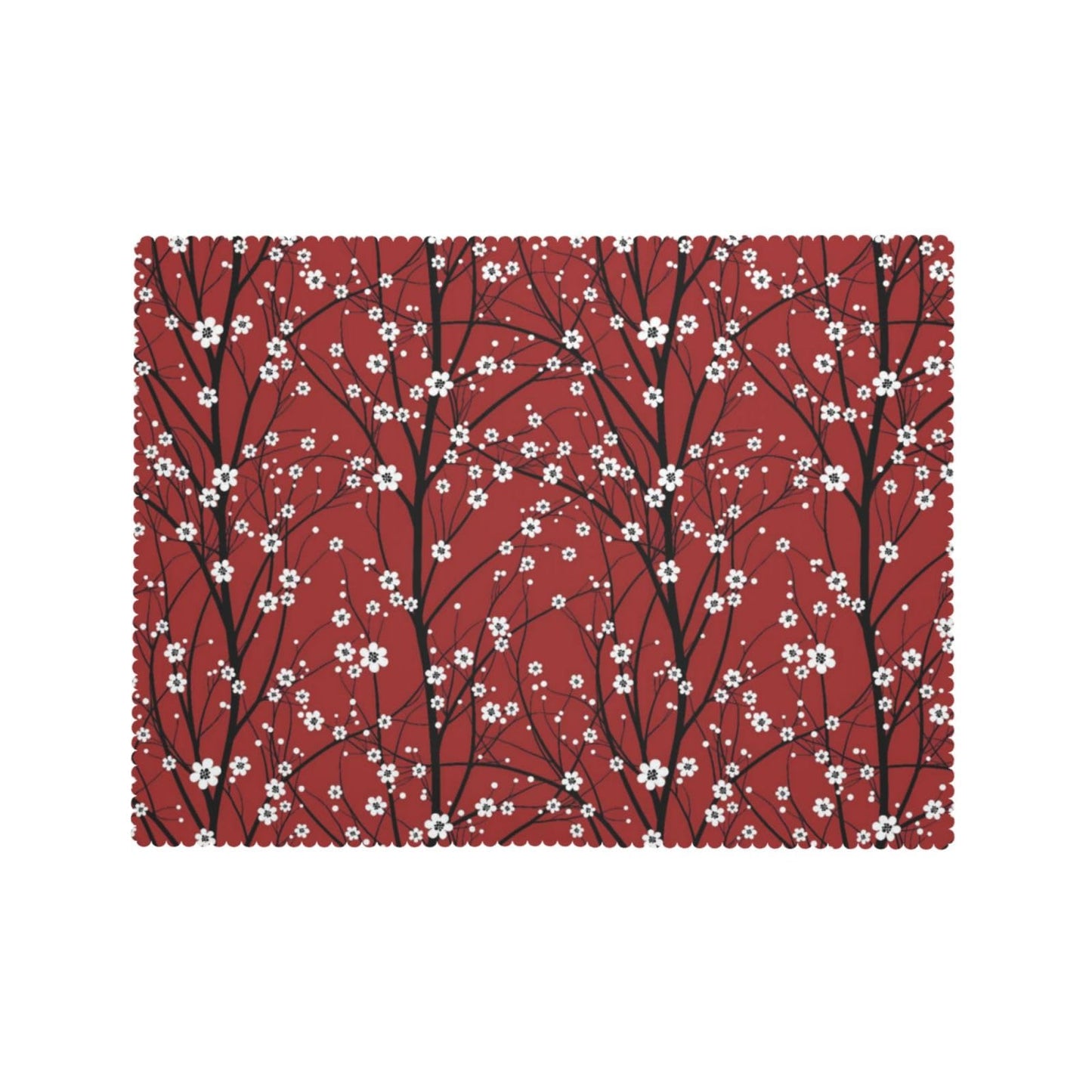 XIOURERY Cherry Tree Floral Table Cloths Decorative for Dining Room, Japanese Flower Washable Tablecloth for Home, Restaurant, Outdoor Party Table Cover 54x72 Inch