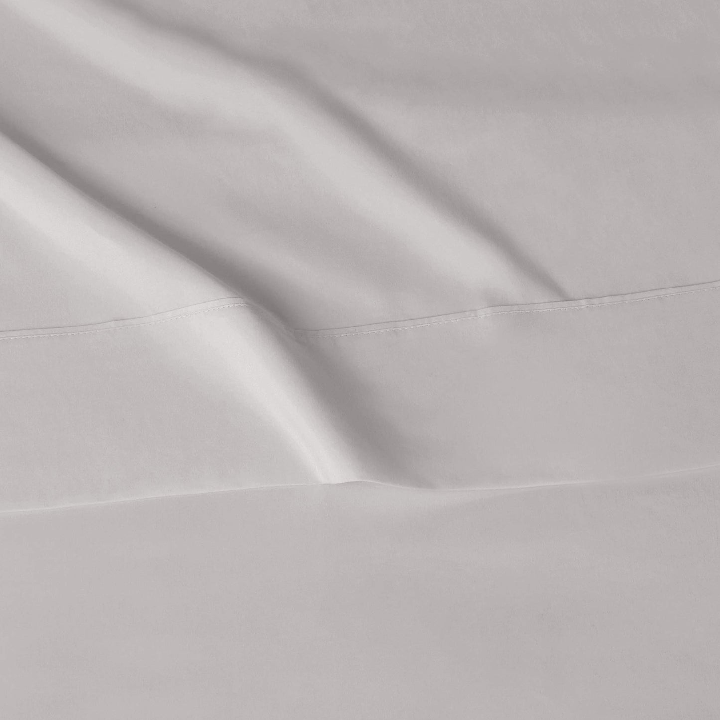 Amazon Basics Lightweight Super Soft Easy Care Wrinkle-Free Breathable Brushed Microfiber 3 Piece Bed Sheet Set with 14-Inch Deep Pockets, Twin, Light Gray, Solid