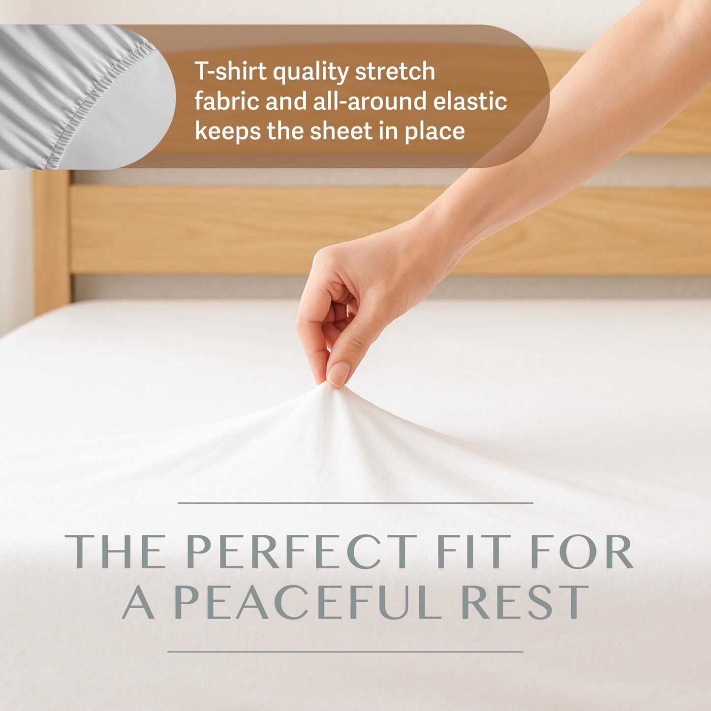 BLISSFORD - 2 Pack Fitted Hospital Bed Sheets with Elastic All Around for a Cotton Rich Soft Knitted Jersey Sheet, 36” x 84” x 12”