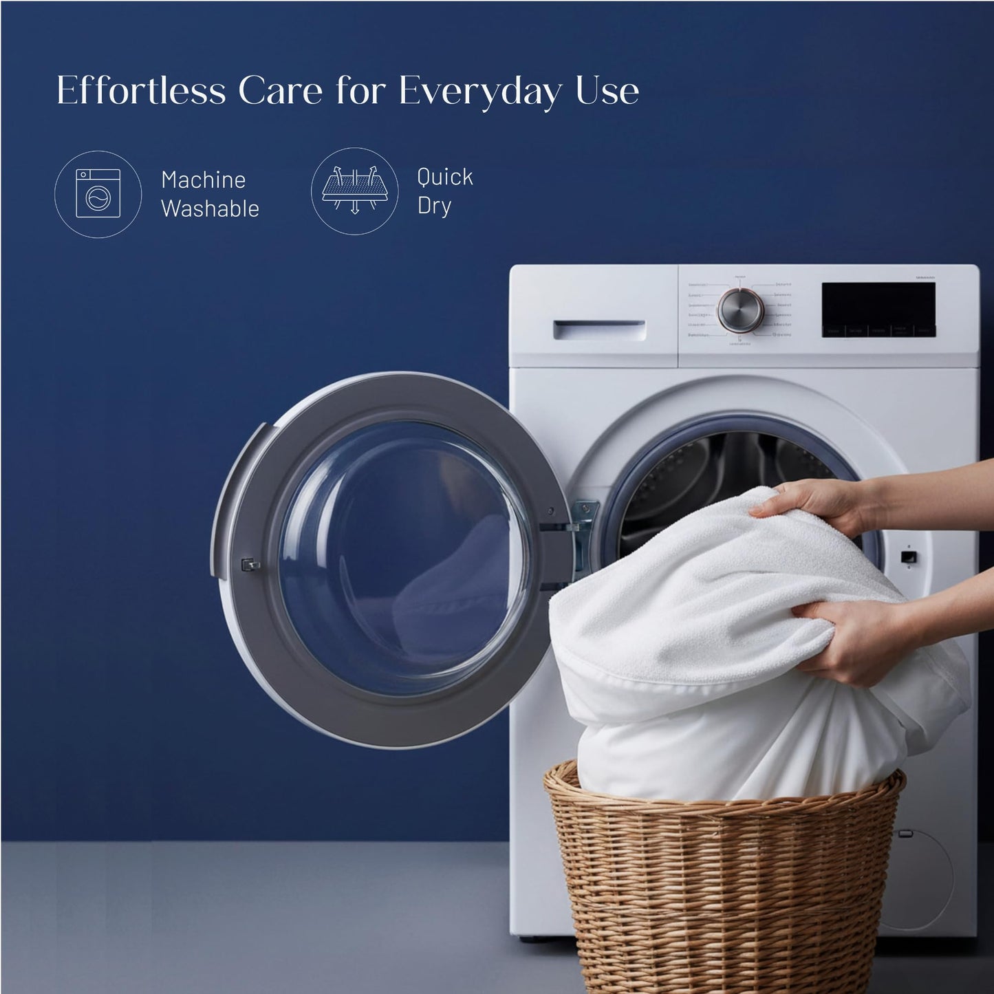 Westbrooke Waterproof Queen Size Mattress Protector | Breathable Terry Bed Cover | Fitted Pocket Sheet | Smooth, Soft & Noiseless | Machine Washable, Eco-Friendly