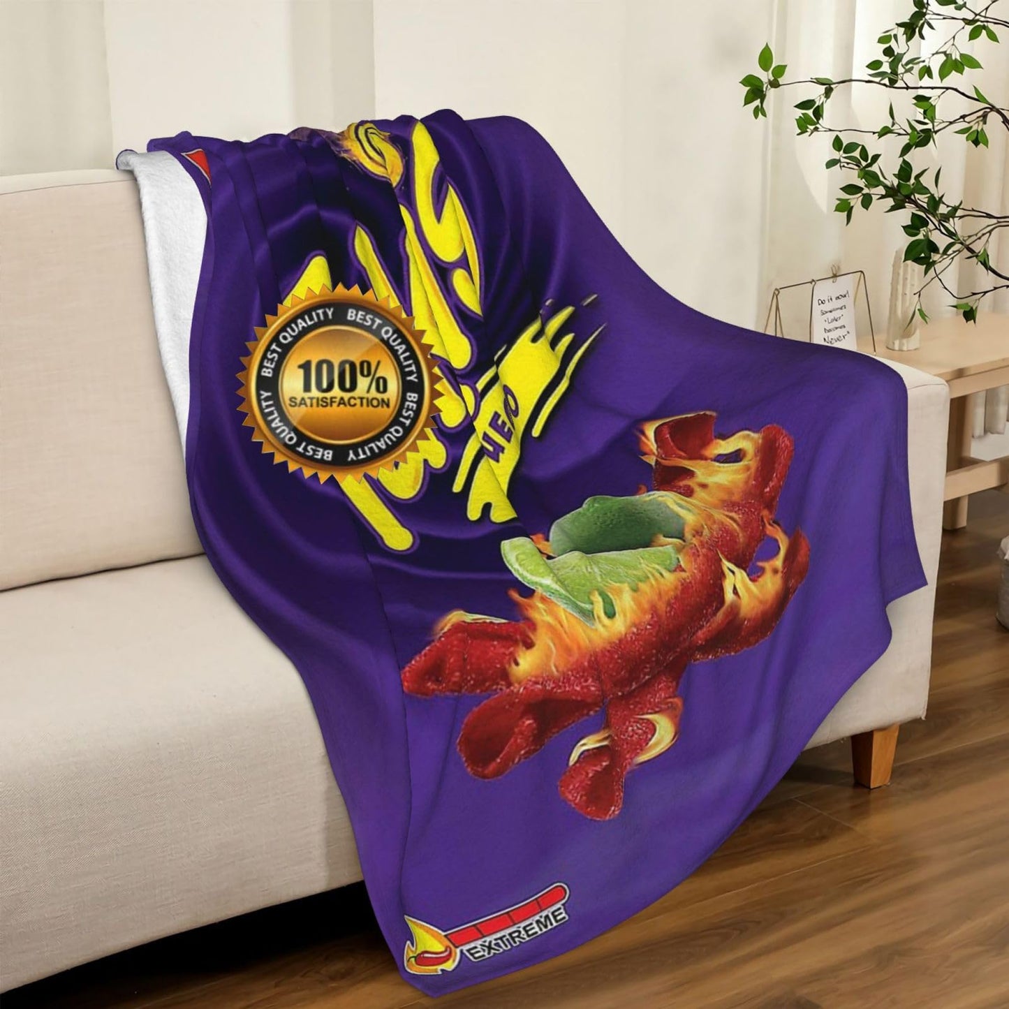 Flannel 3D Funny Realistic Food Throw Blankets Soft Cozy Summer Winter Fall Blanket Plush Home Decor for Living Room Bedroom Couch Bed Sofa 50"x40"